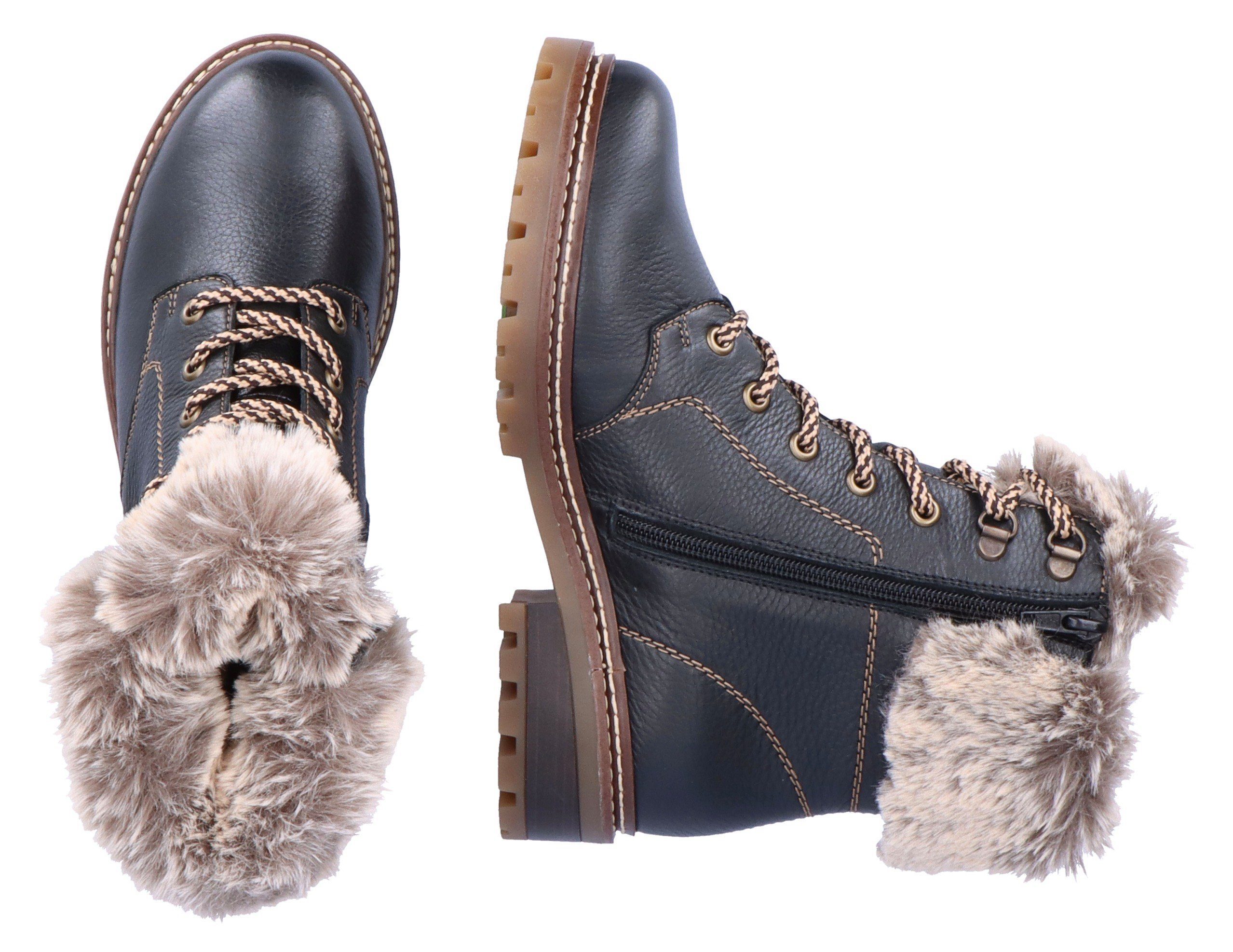 Remonte Winterlaarzen ELLE-Collection met contrasterende stiksels