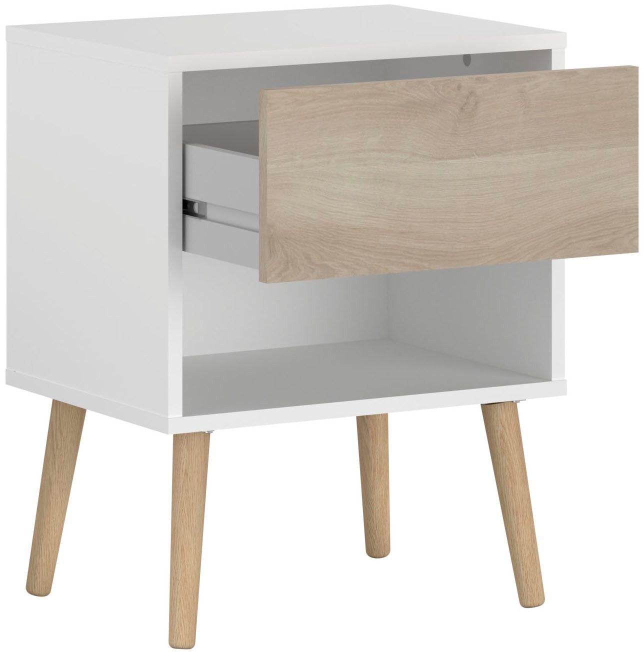 Parisot Tienerkamerset Aalborg 2 uittrekbaar rek aan het bed, veel opbergruimte, mooie uitstraling (set, 4-delig)