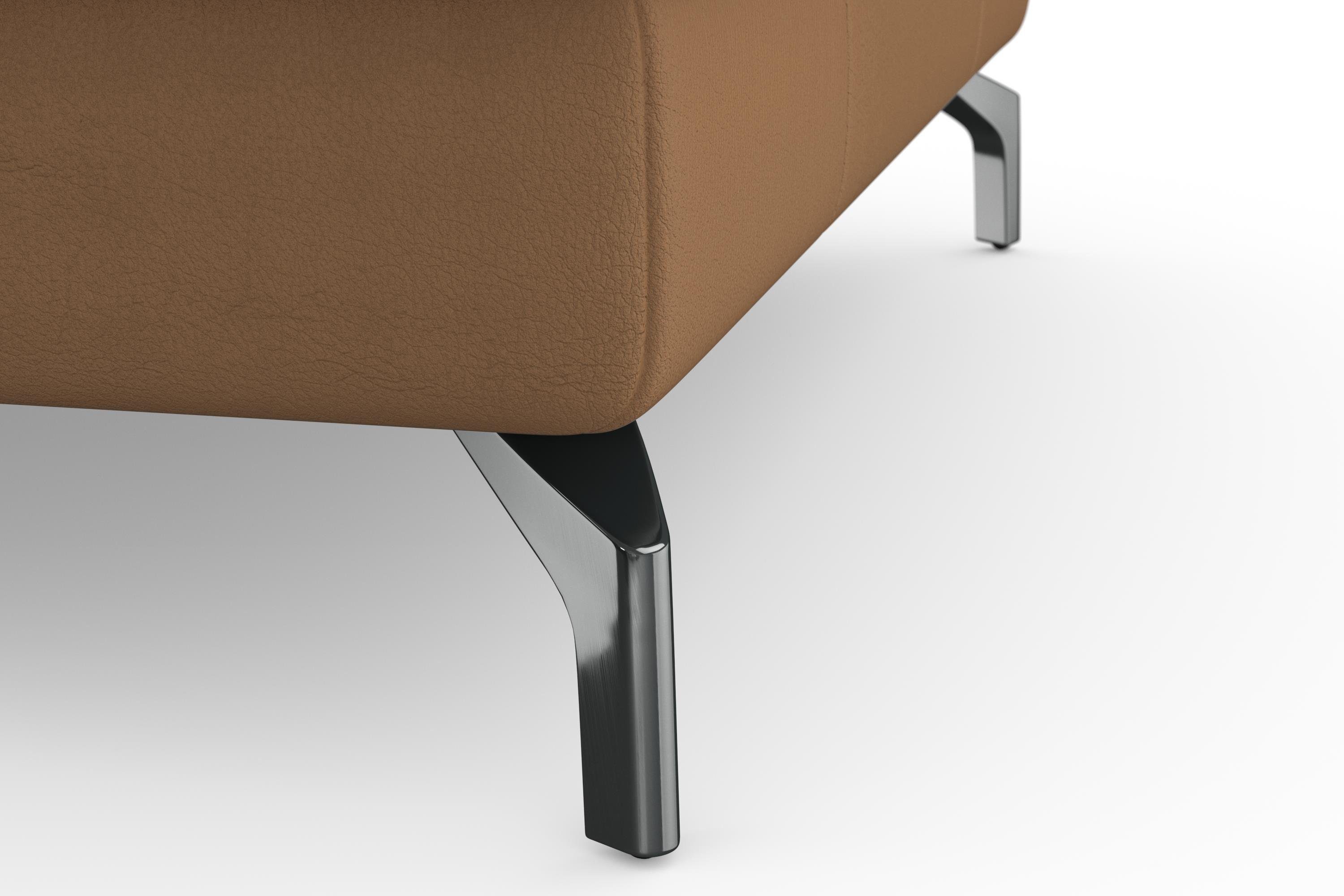 sit&more Zithoek Bendigo U-vorm inclusief zitdiepteverstelling, bodemvrijheid 12 cm, in 2 pootkleuren