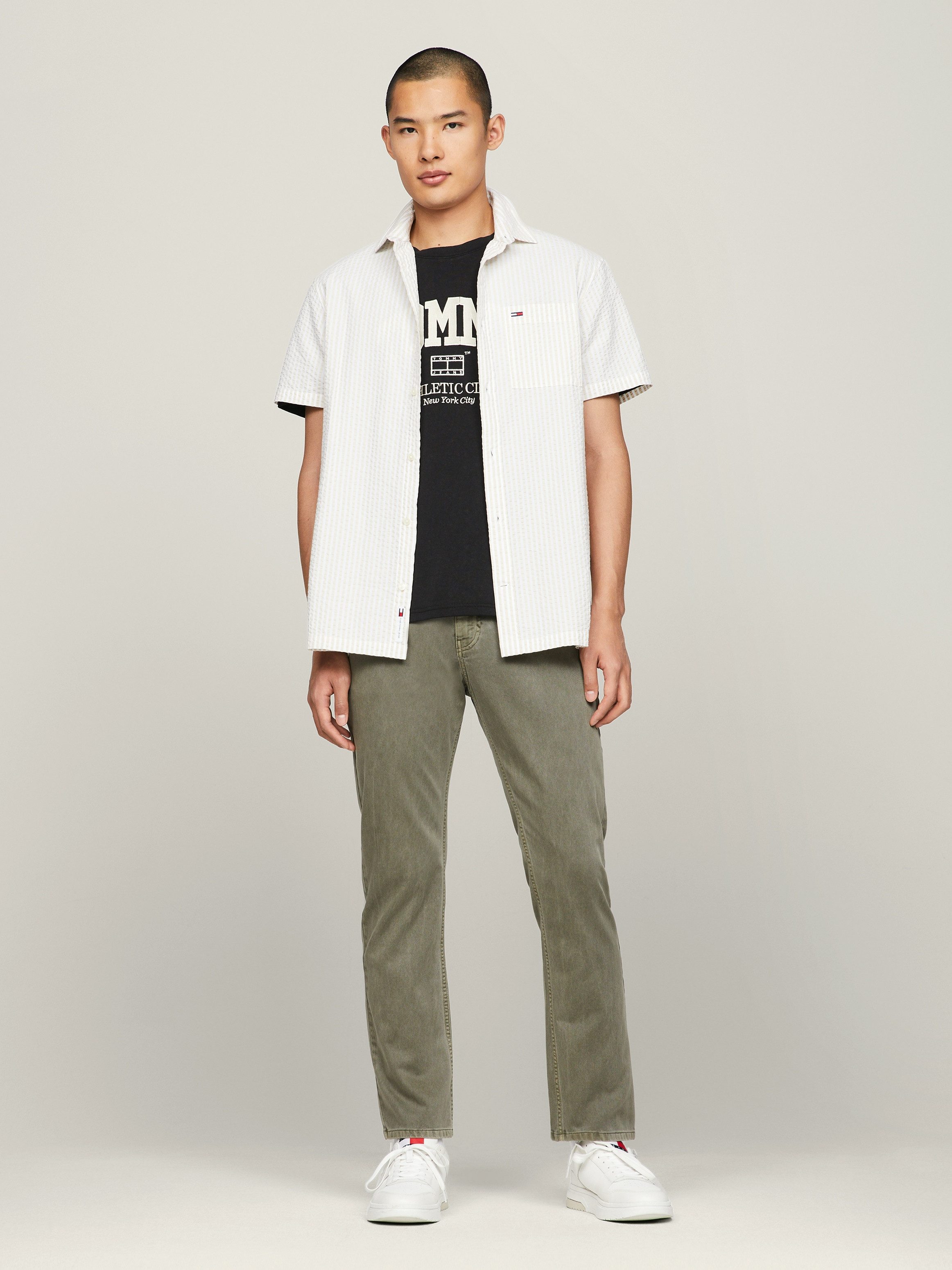 TOMMY JEANS Five-pocketsbroek TJM RYAN GARMENT DYE PANT