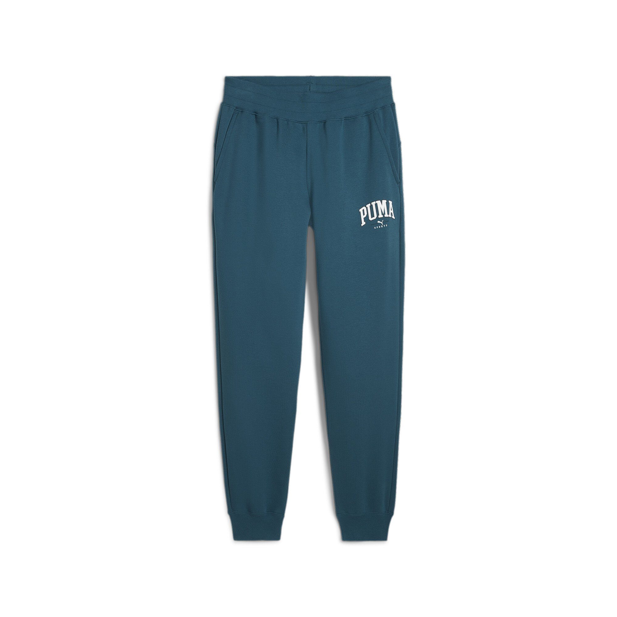 PUMA Joggingbroek SQUAD SWEATPANTS FL CL heren joggingbroeken maat S groen