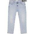calvin klein jeans plus regular fit jeans regular taper plus blauw