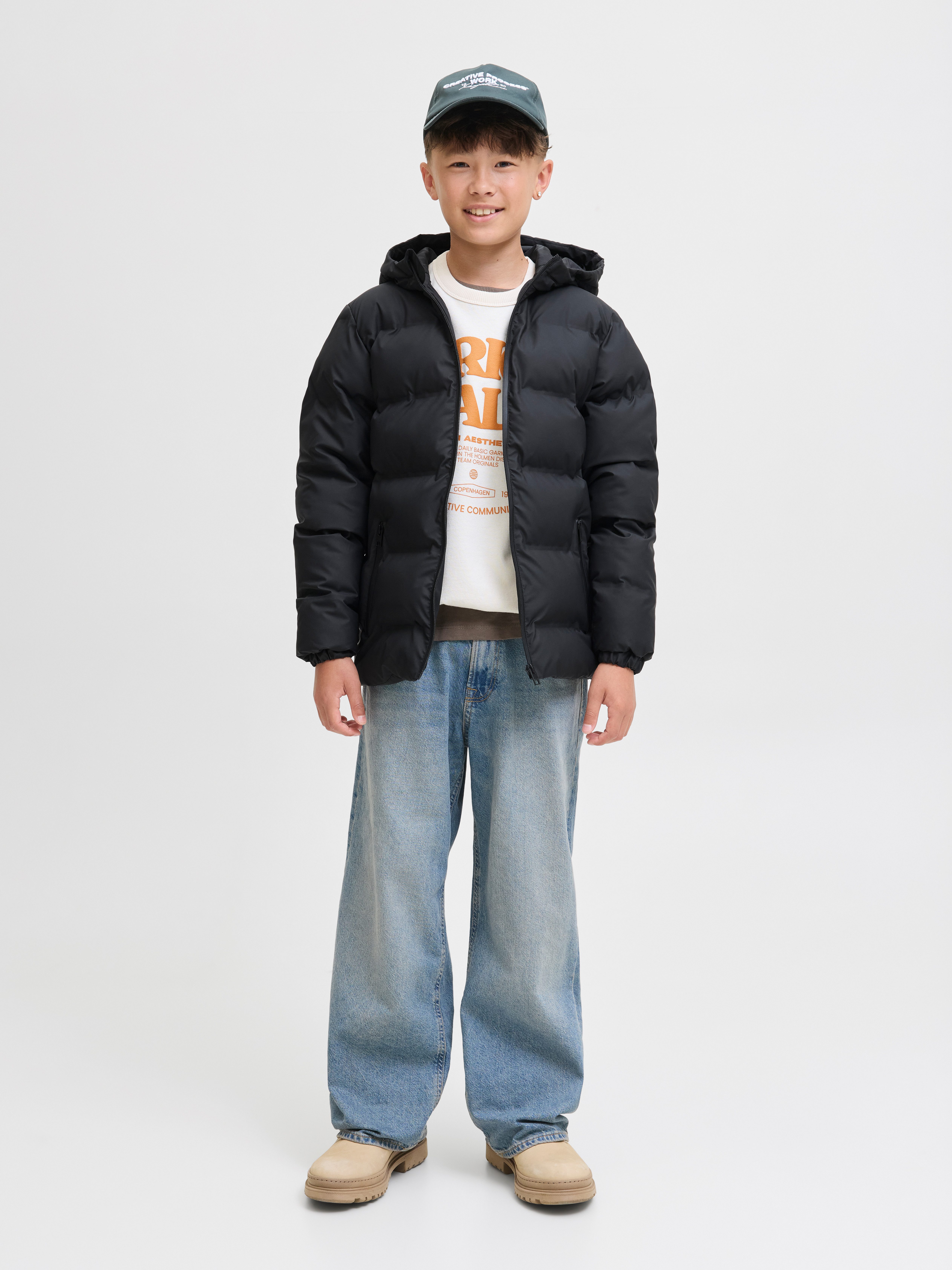 Jack & Jones Junior Gewatteerde jas