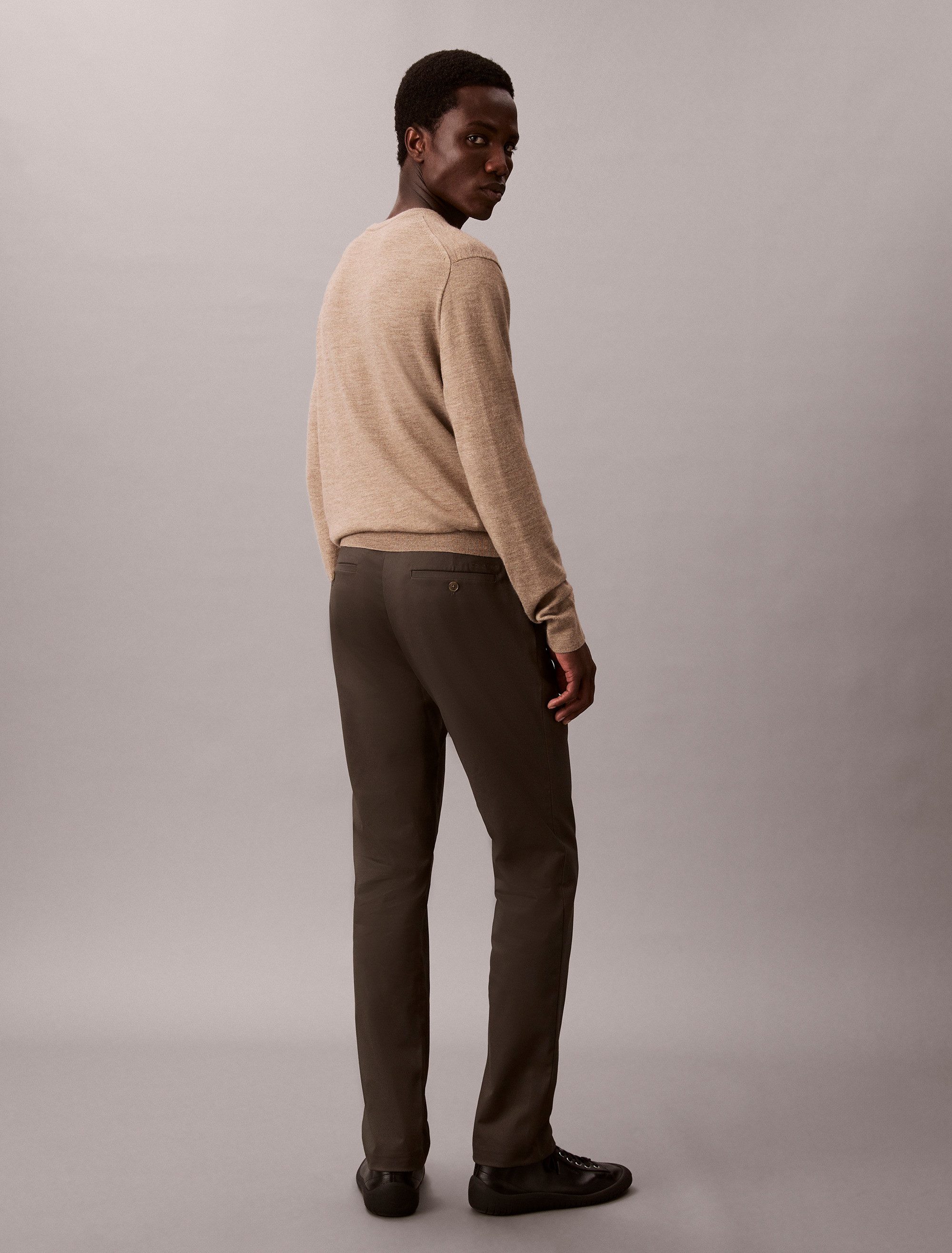 Calvin Klein Chino SLIM SATEEN CHINO TROUSER