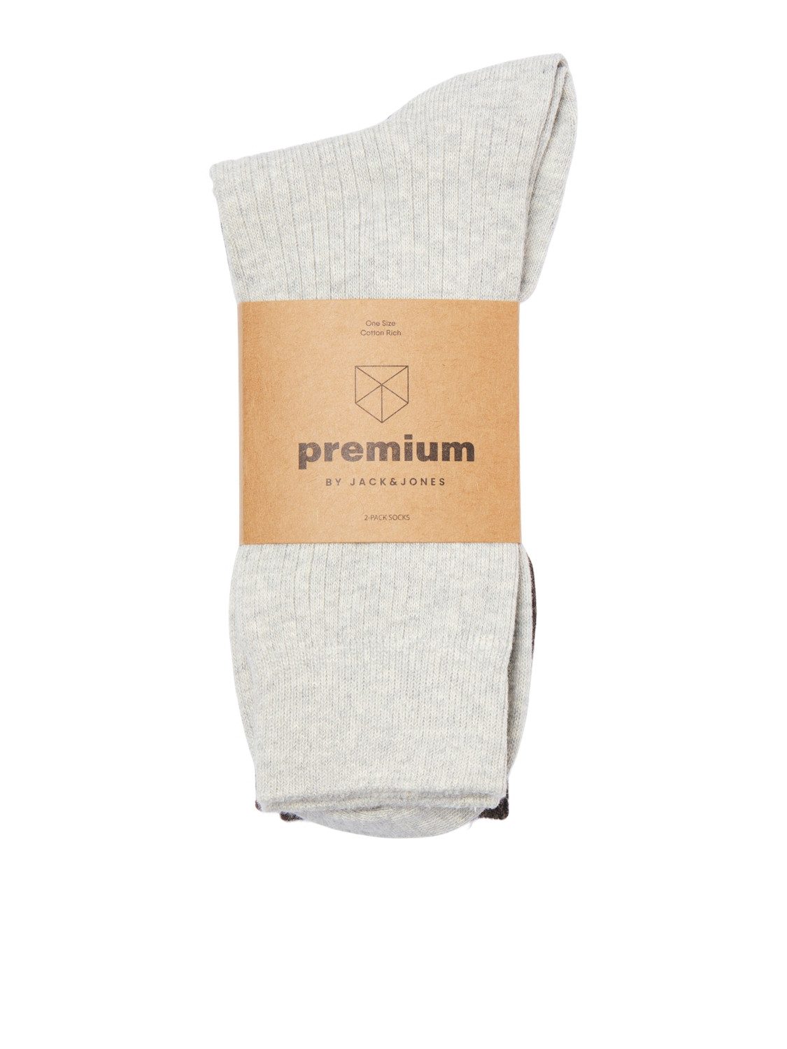 Jack & Jones Vrijetijdssokken JAC PREMIUM SOCKS 2 PACK NOOS (set, 2 paar)
