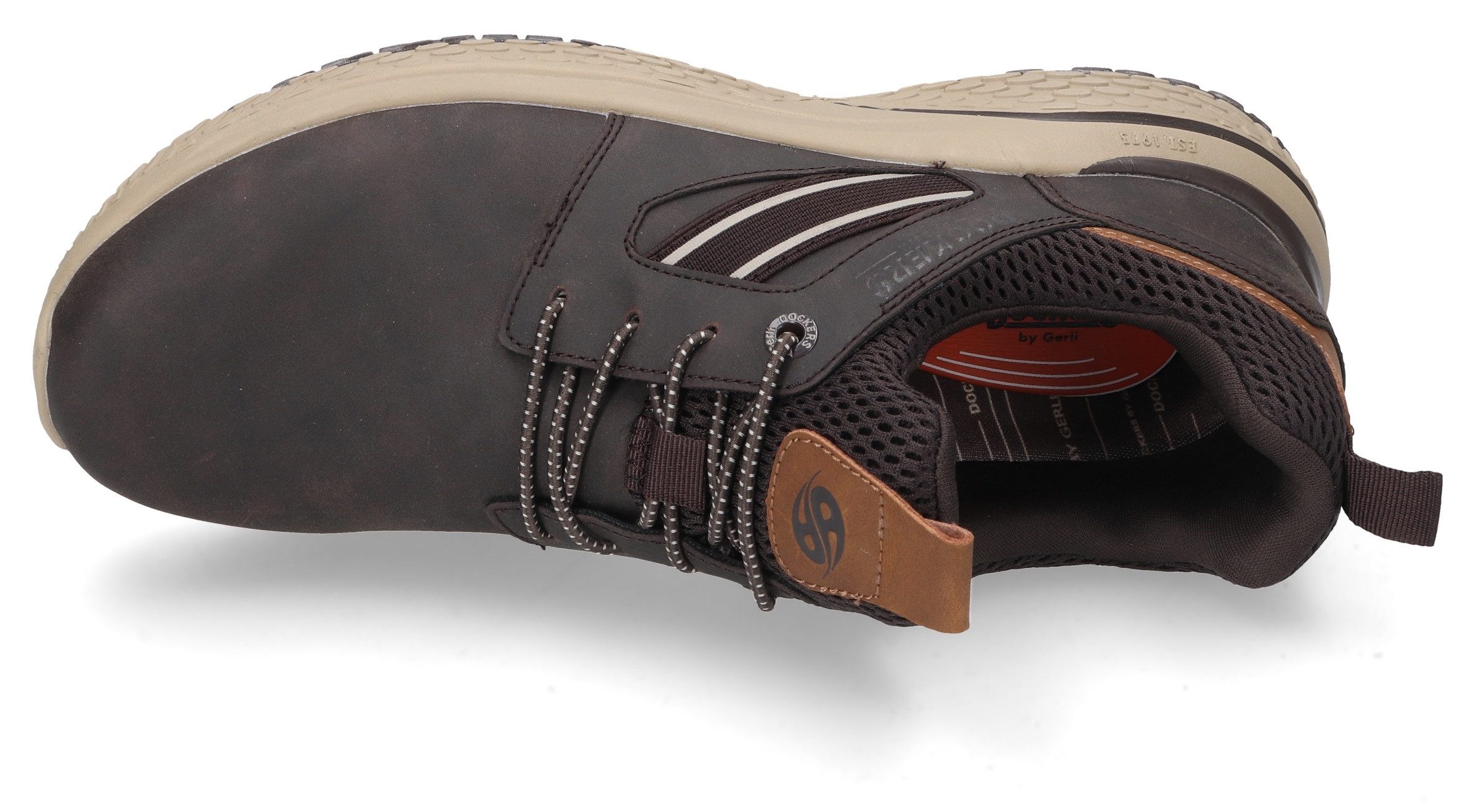 Dockers by Gerli Sneakers vrijetijdsschoen, veterschoen met zacht gevoerde inlegzool