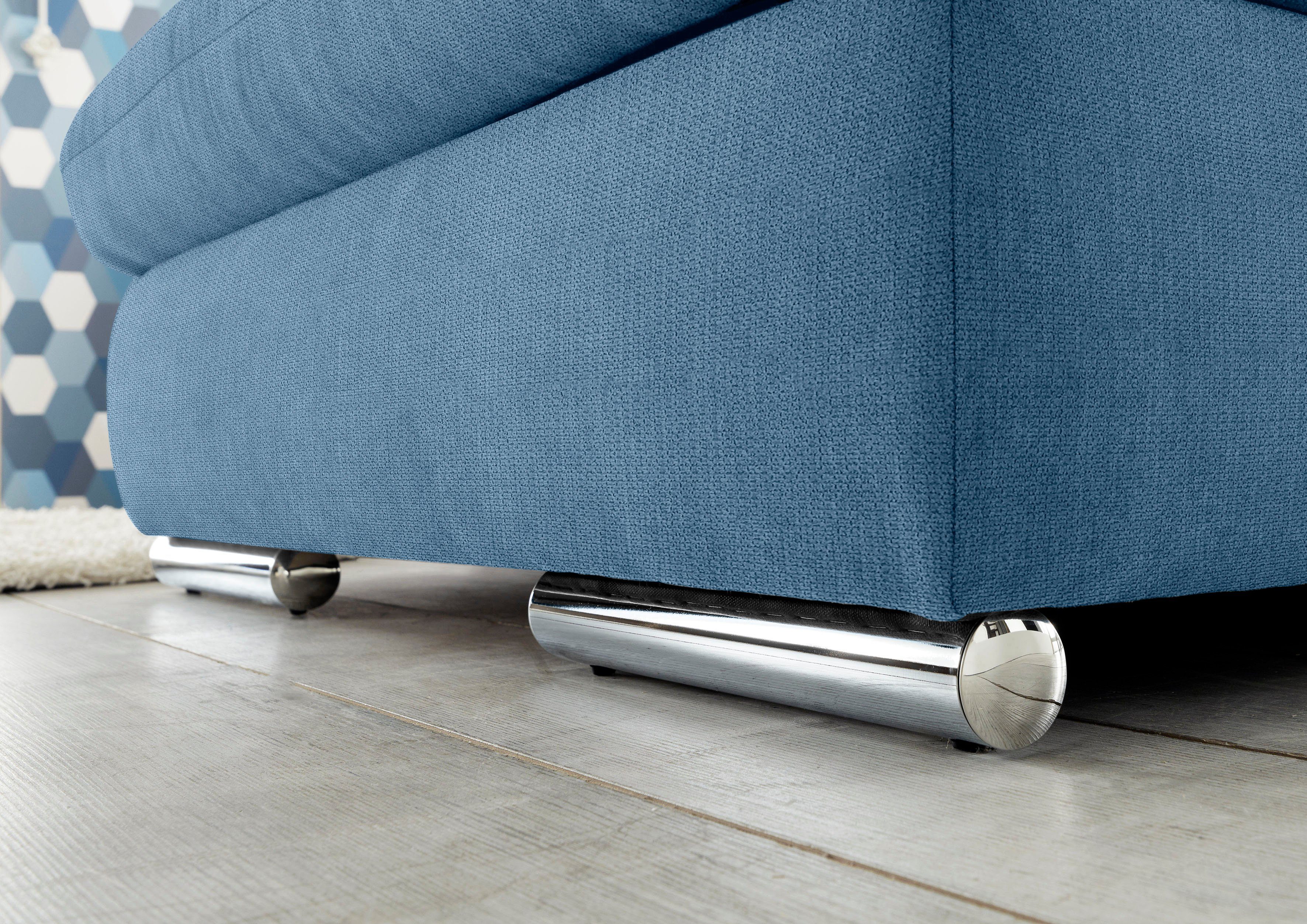 set one by Musterring Zithoek SO 4100 comfortabele pocketvering, incl. hoofdeindeverstelling
