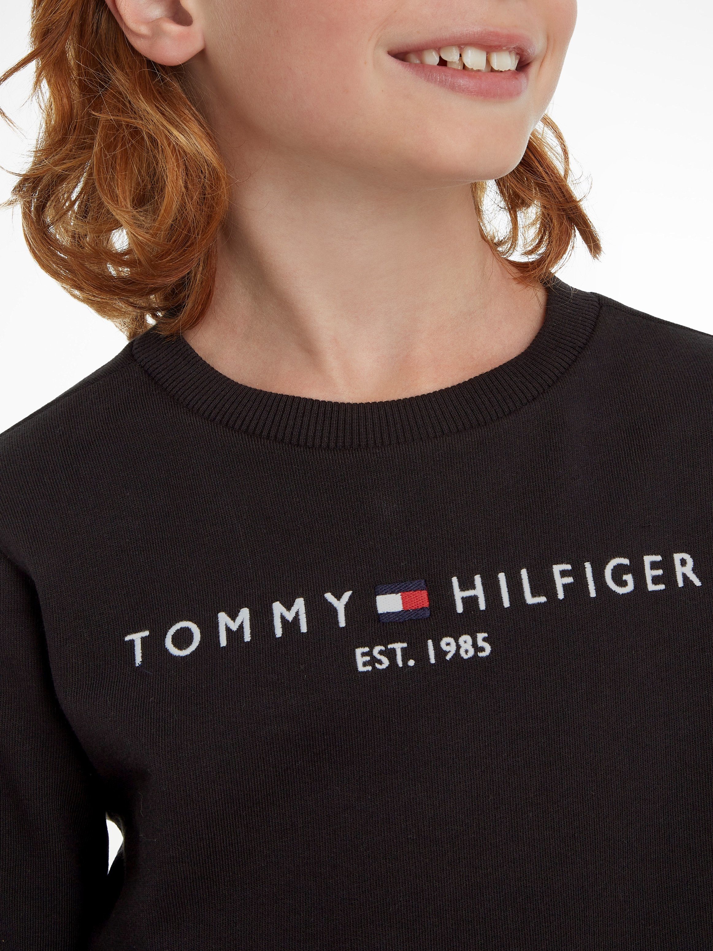 Tommy Hilfiger Sweatshirt ESSENTIAL SWEATSHIRT voor jongens en meisjes