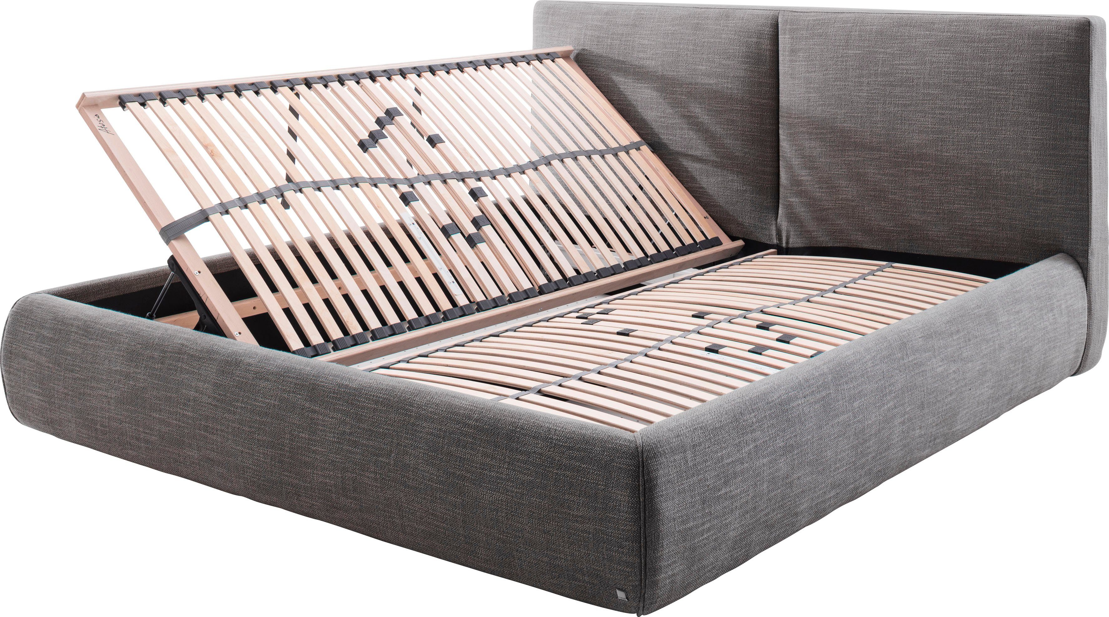 meise.möbel Gestoffeerd bed Atesio Naar keuze met lattenbodem, matras en bedkist