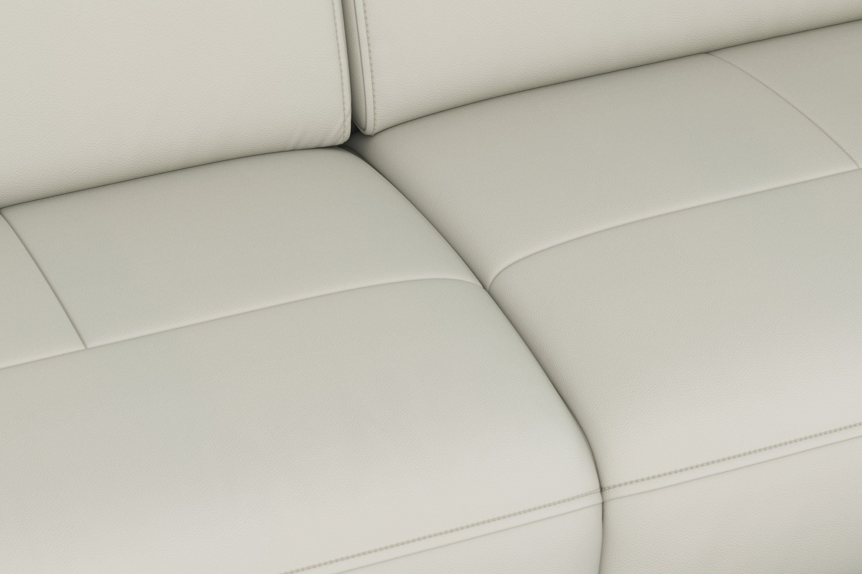 sit&more Hoekbank Freetown L-vorm met verstelbare hoofdsteun en comfortabele binnenvering