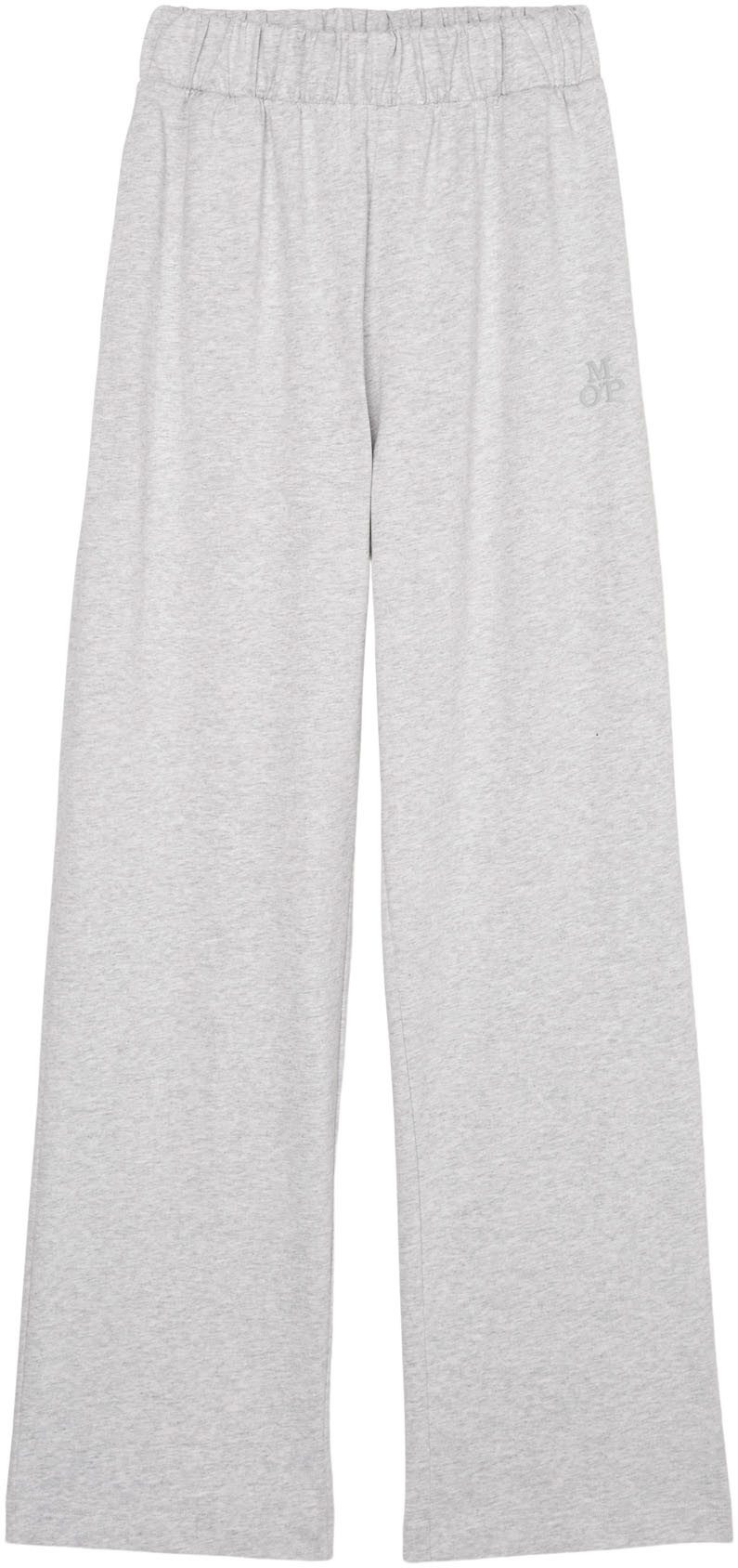 Marc O'Polo Loungebroek Heavy Jersey-Woven praktische insteekzakken opgestikte achterzak