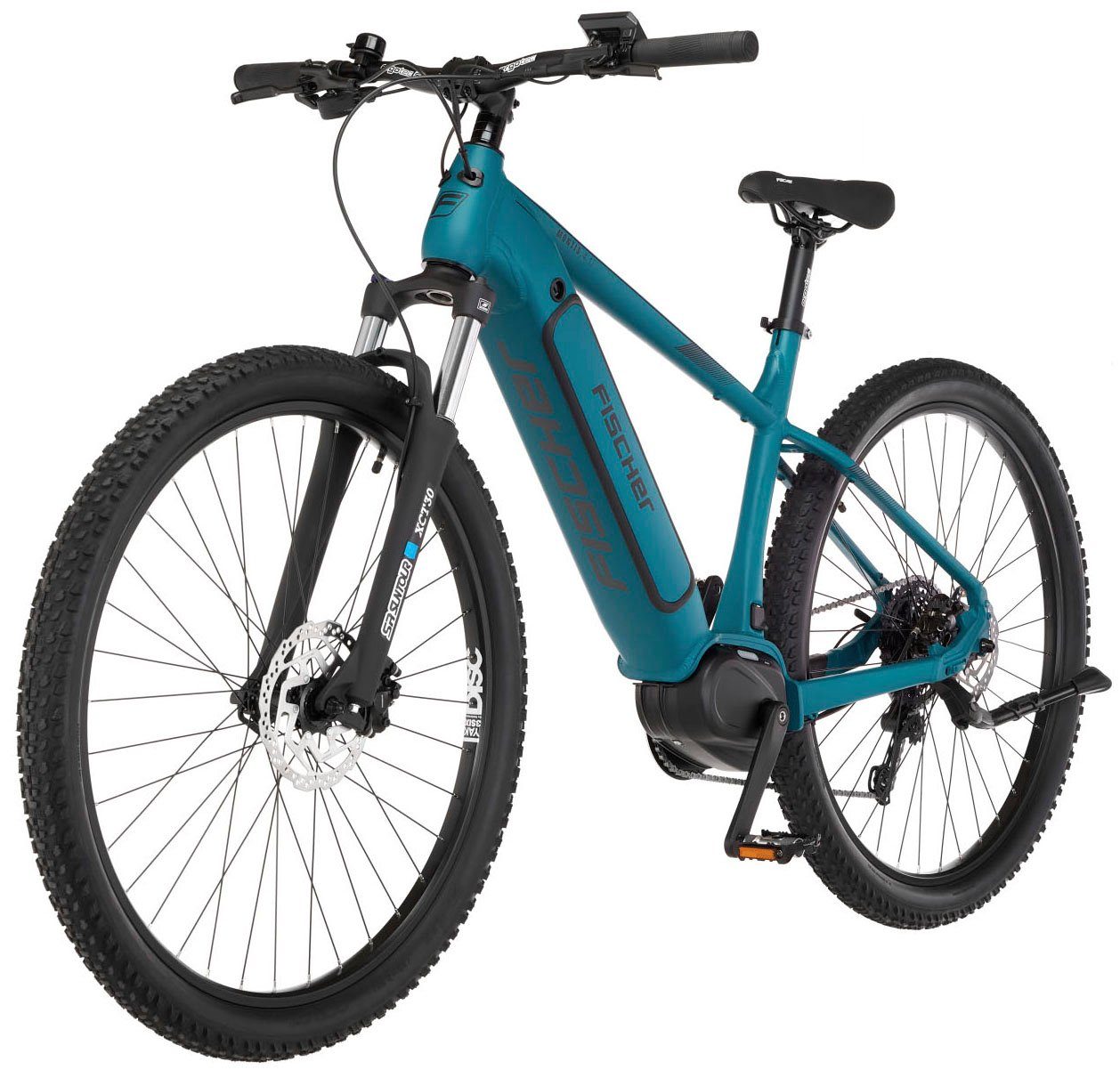 Fischer E-bike MONTIS 4.1I 630 Pedelec, elektrische fiets voor dames en heren, MTB