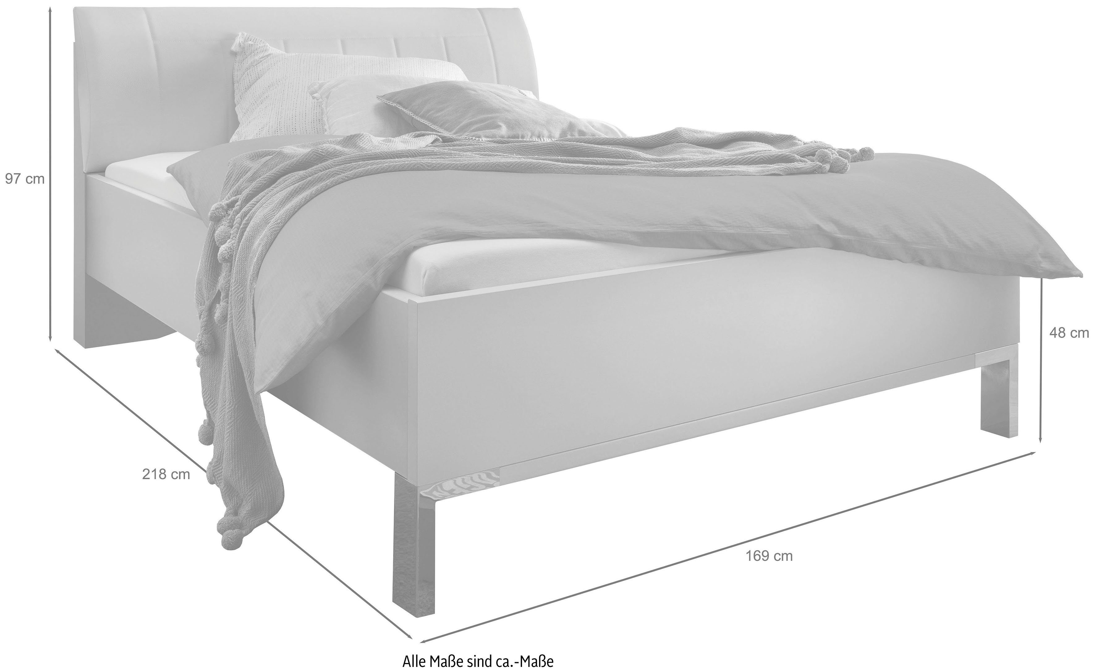 WIEMANN Futonbed Quito viervoudig verstelbare lighoogte