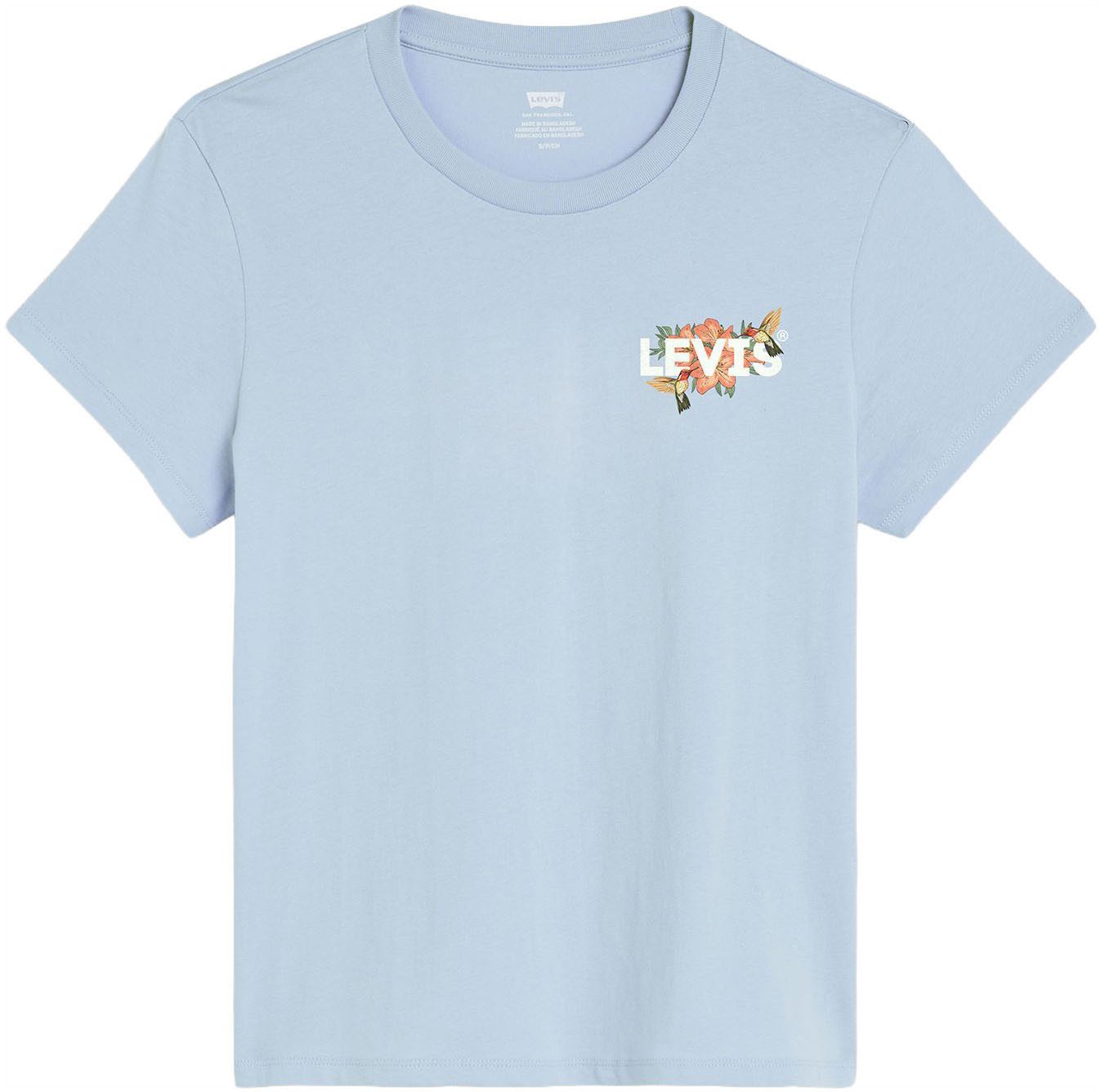 Levi's® T-shirt The Perfect Tee met batwing-logoprint