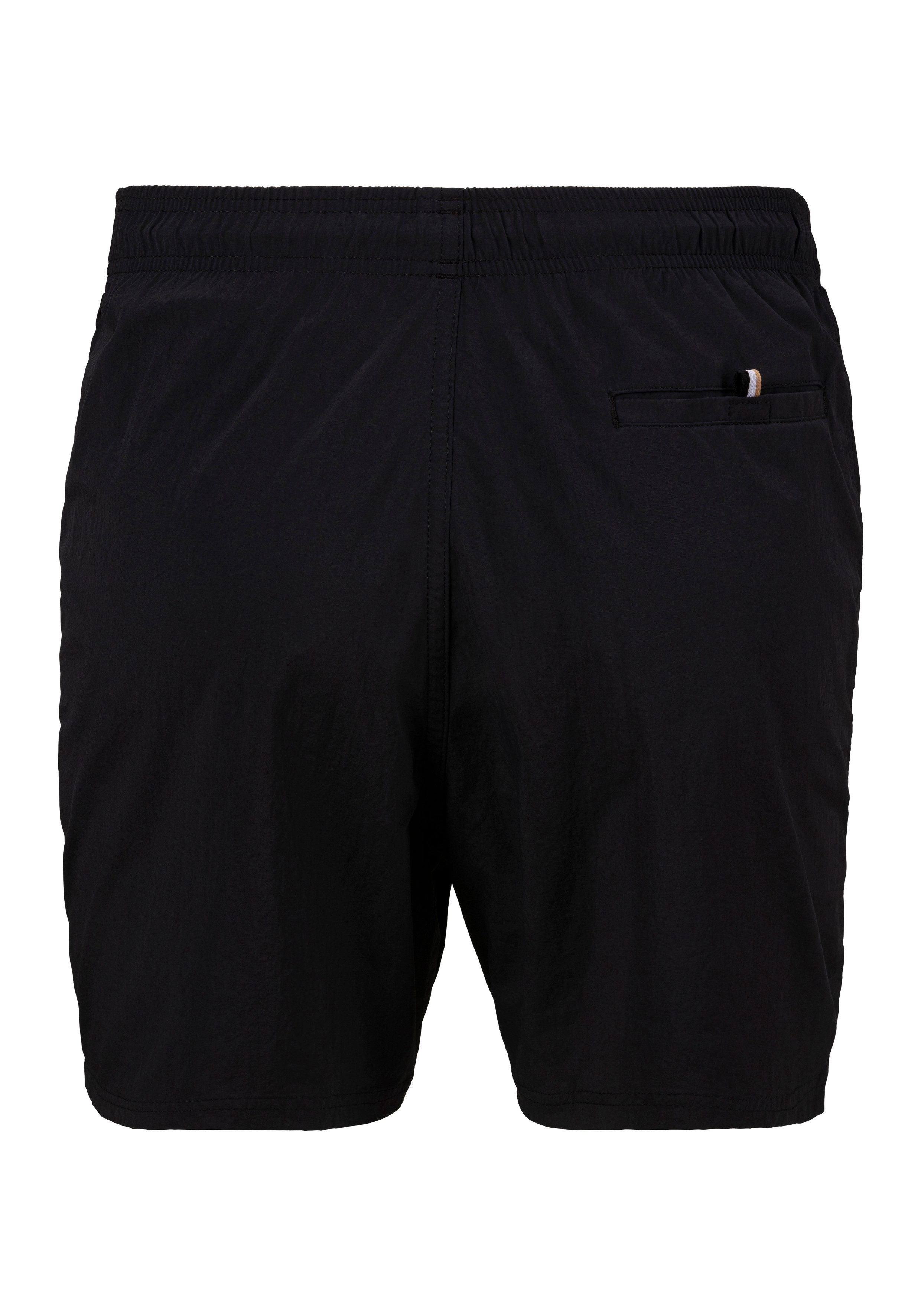BOSS Zwemshort Octopus Met logotekst elastische tailleband met koord