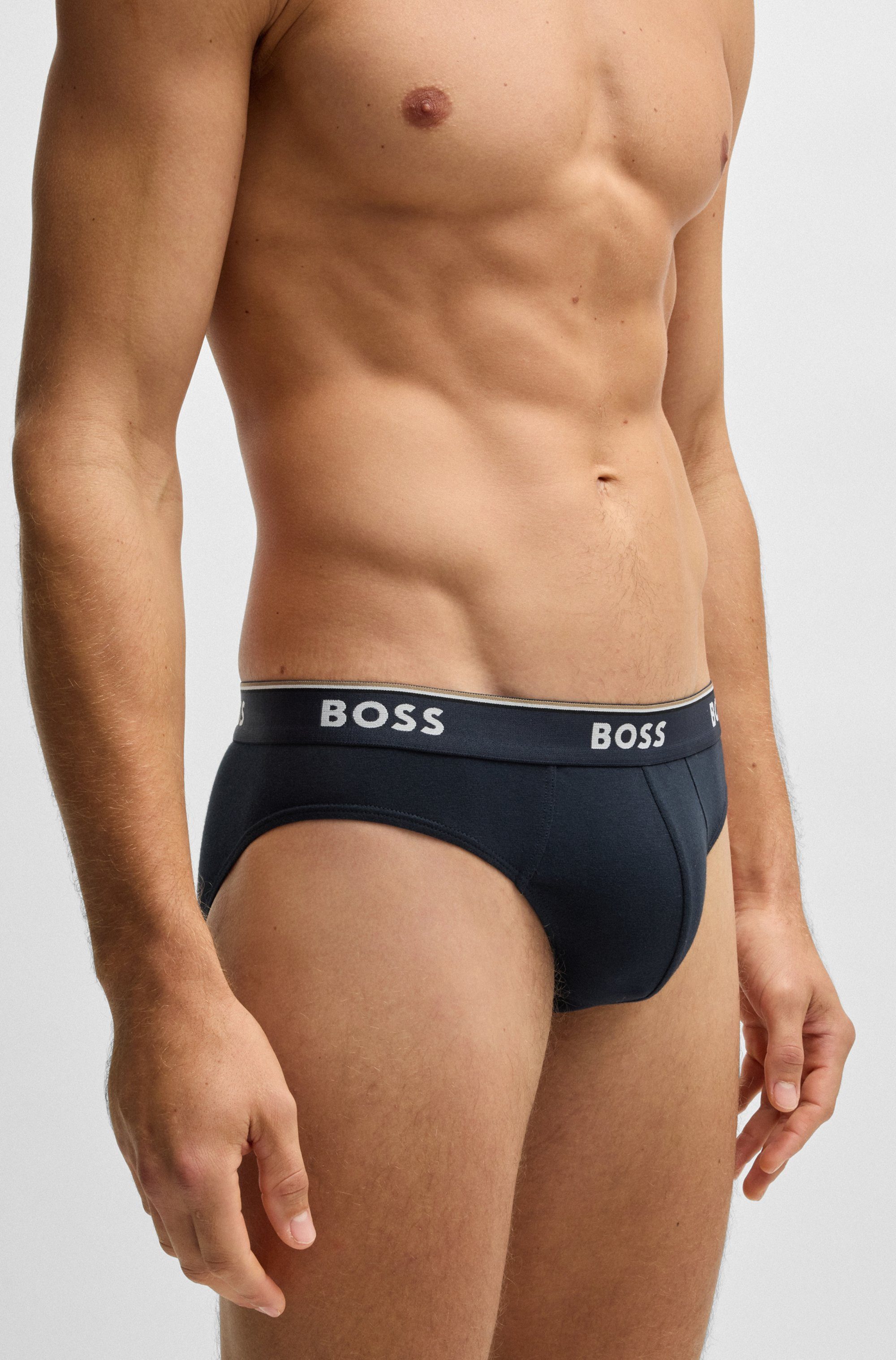 BOSS Slip weefband met logo (3 stuks)