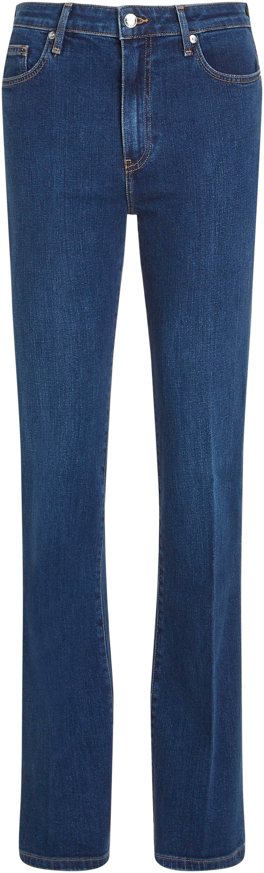 Tommy Hilfiger Bootcut jeans met persplooien