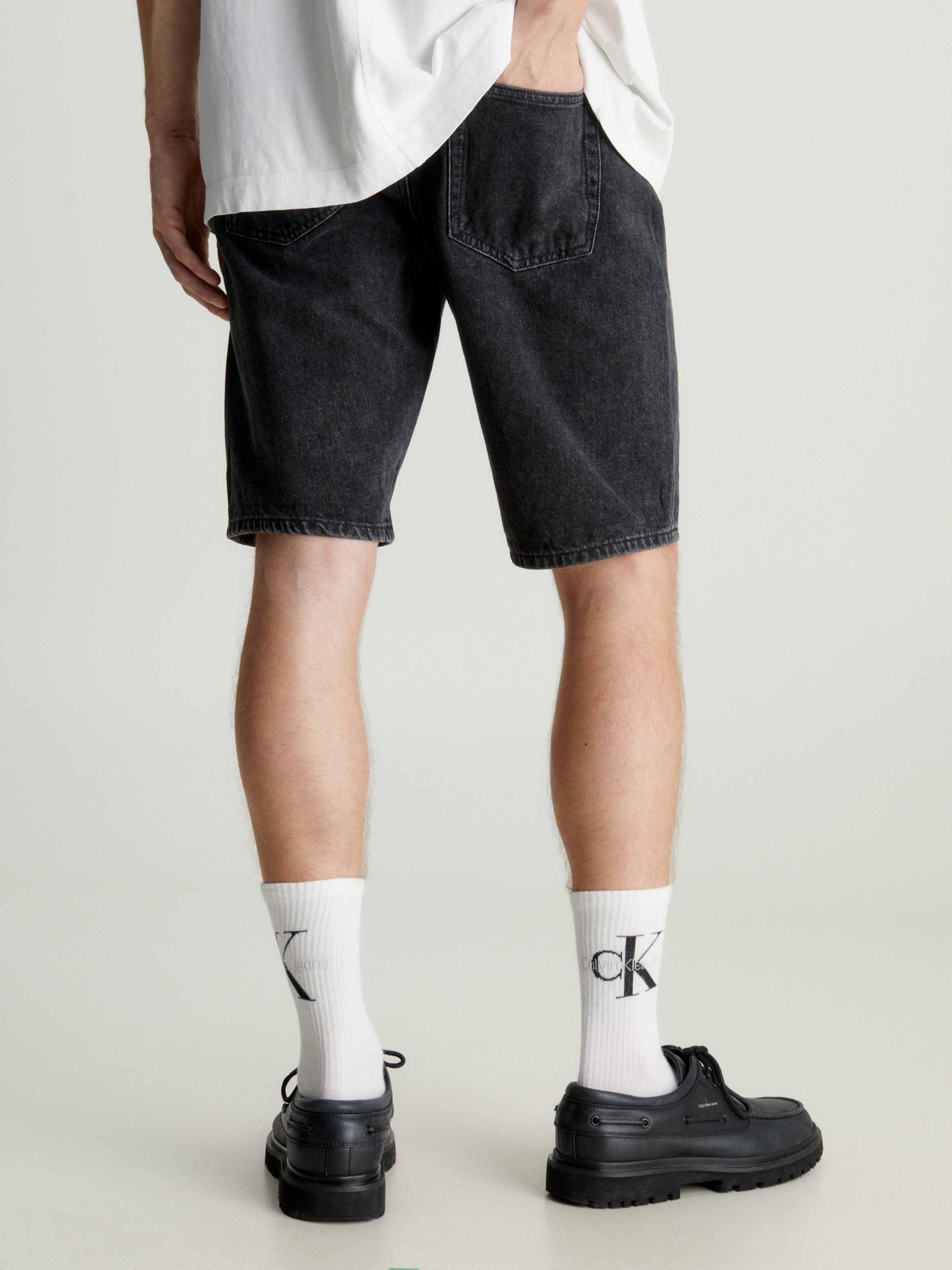 Calvin Klein Regular fit jeans REGULAR SHORT in een klassiek 5-pocketsmodel