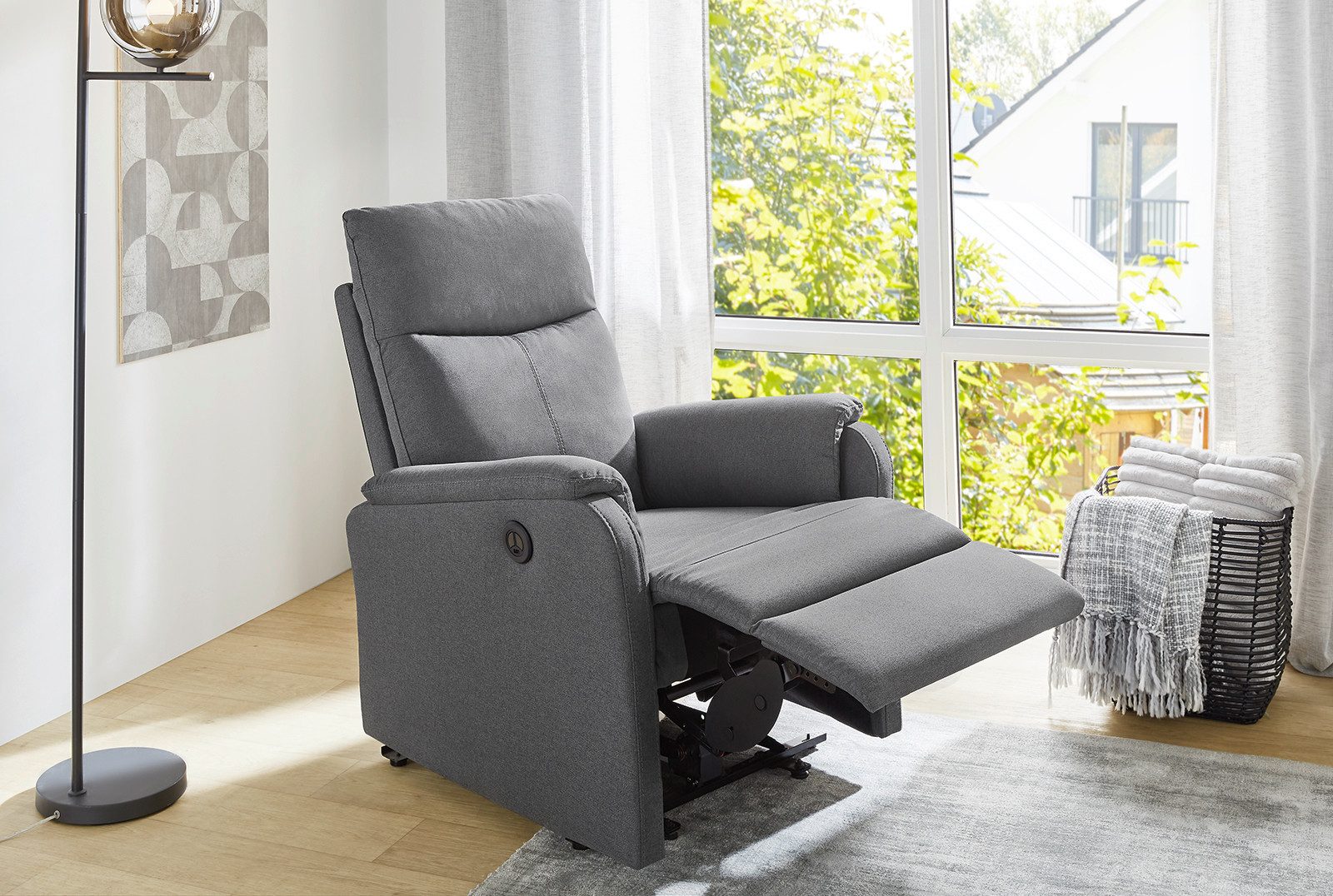 Jockenhöfer Gruppe Relaxfauteuil Bristol, met elektromotorische verstelfuncties
