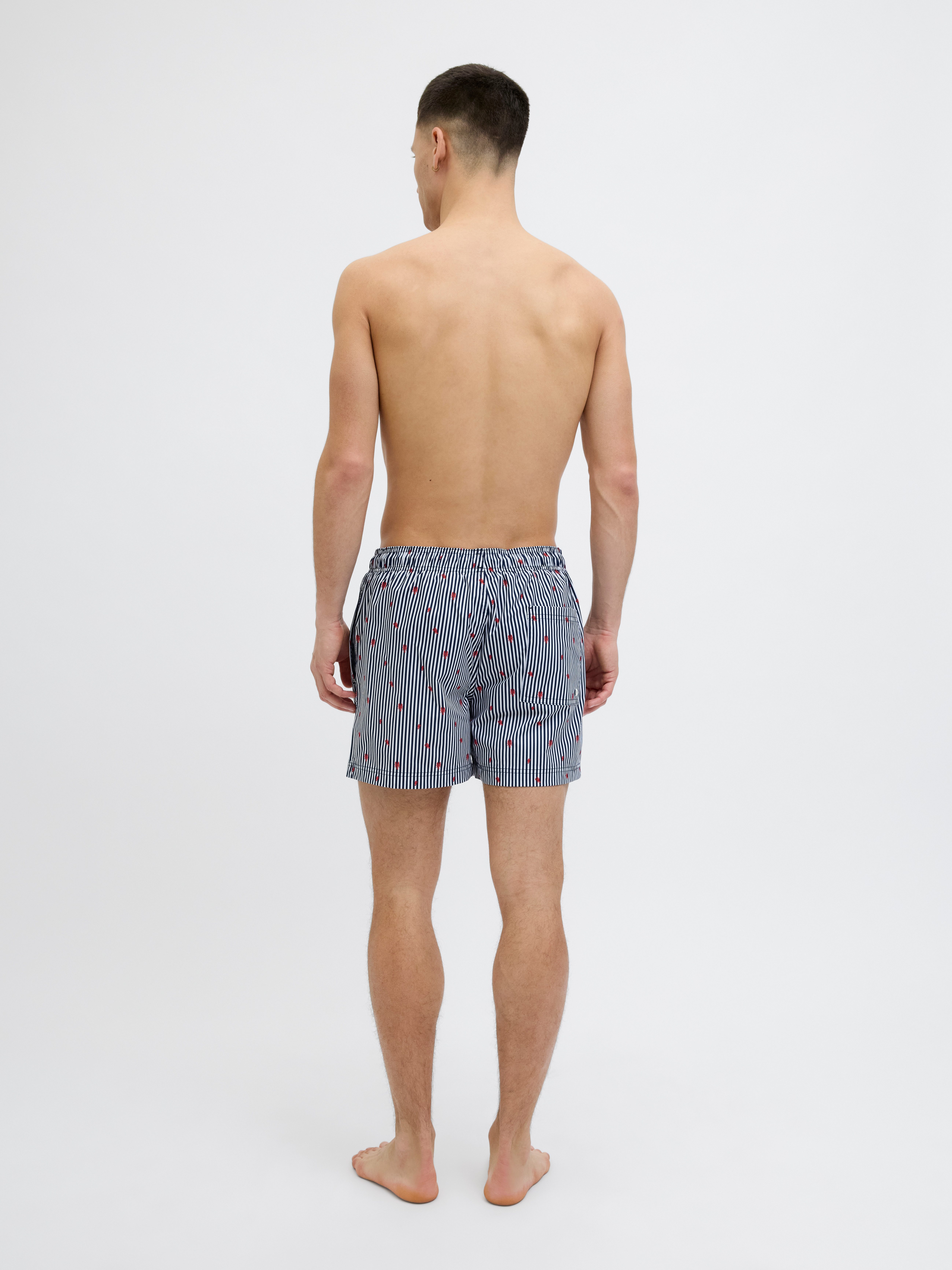 Jack & Jones Zwemshort JPSTMAUI JJSWIM MINI STRIPE AKM SN