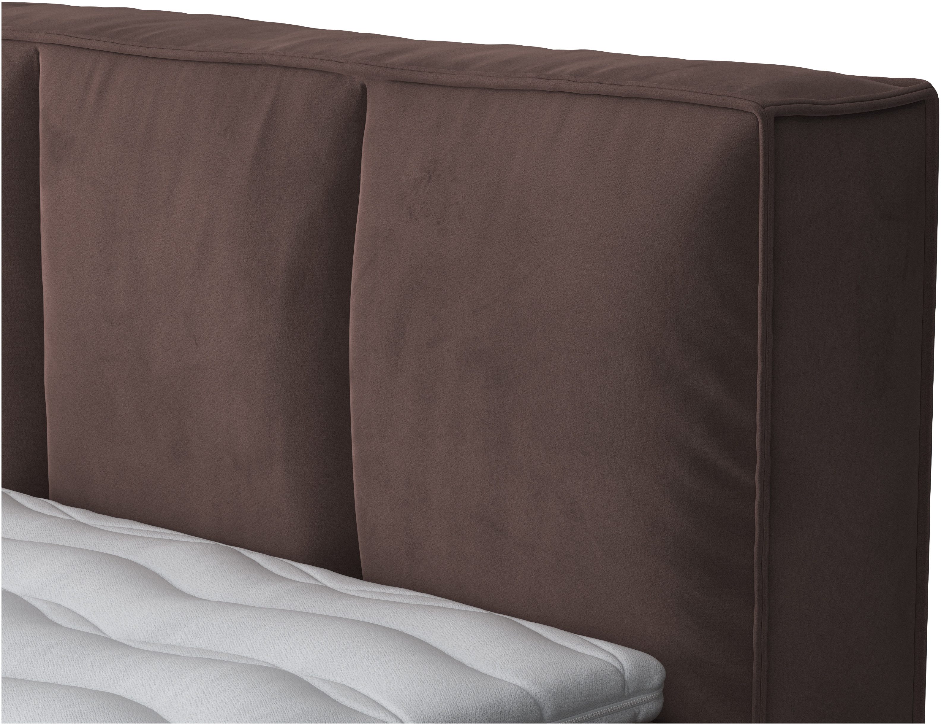 Home affaire Boxspring Milano Boxbed incl. topmatras, 2 matrassen, hardheden H2, H3 en H4 naar keuze