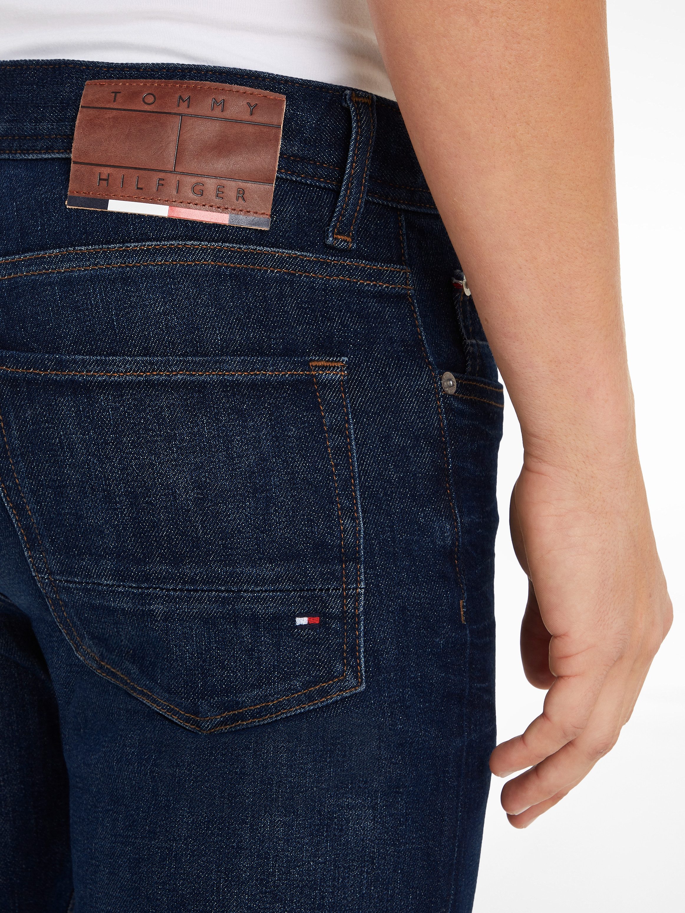Tommy Hilfiger Slim fit jeans SLIM BLEECKER PSTR CROW BLACK