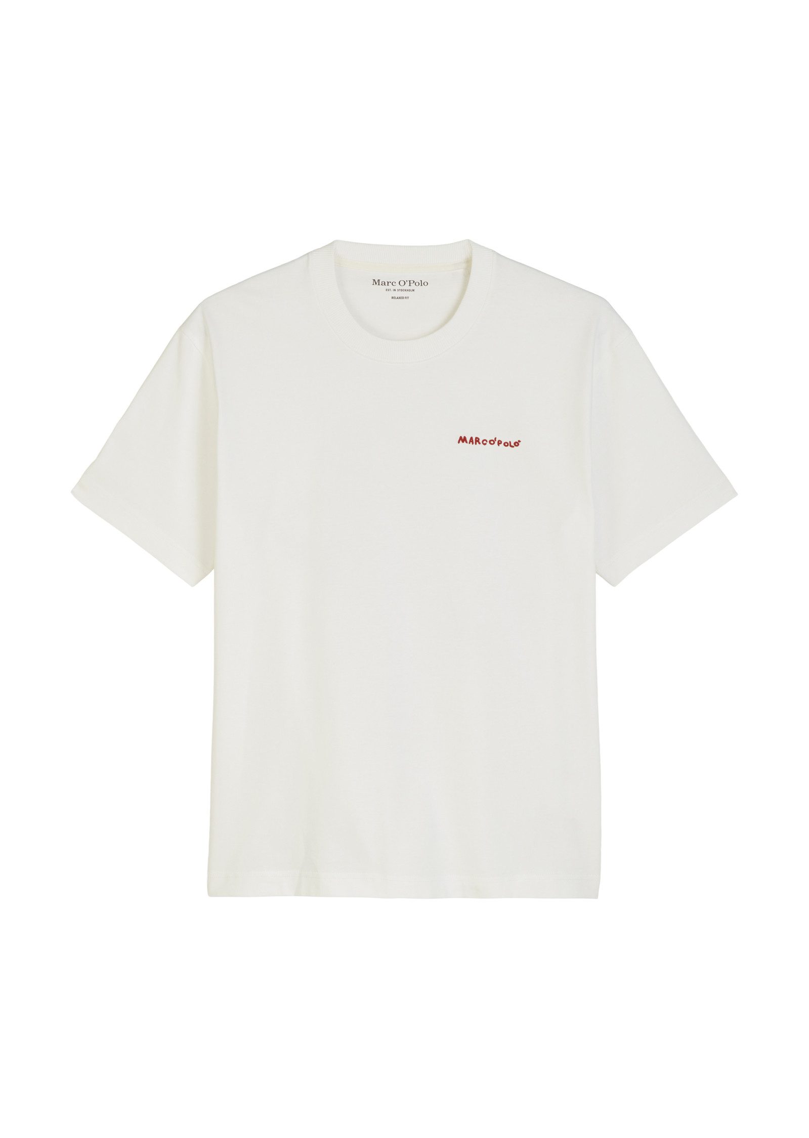 Marc O'Polo T-shirt met grote print op de rug