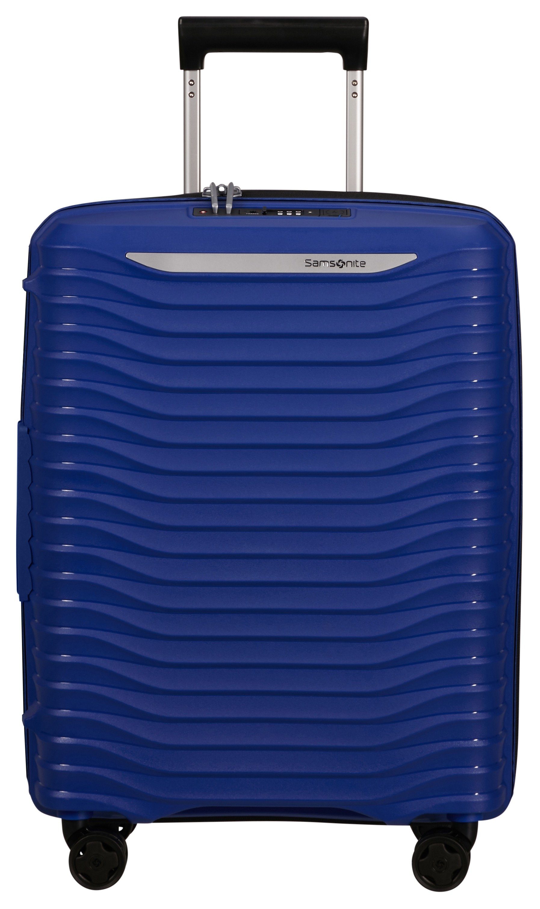 Samsonite Upscape Spinner 55 Exp nautical blue Harde Koffer