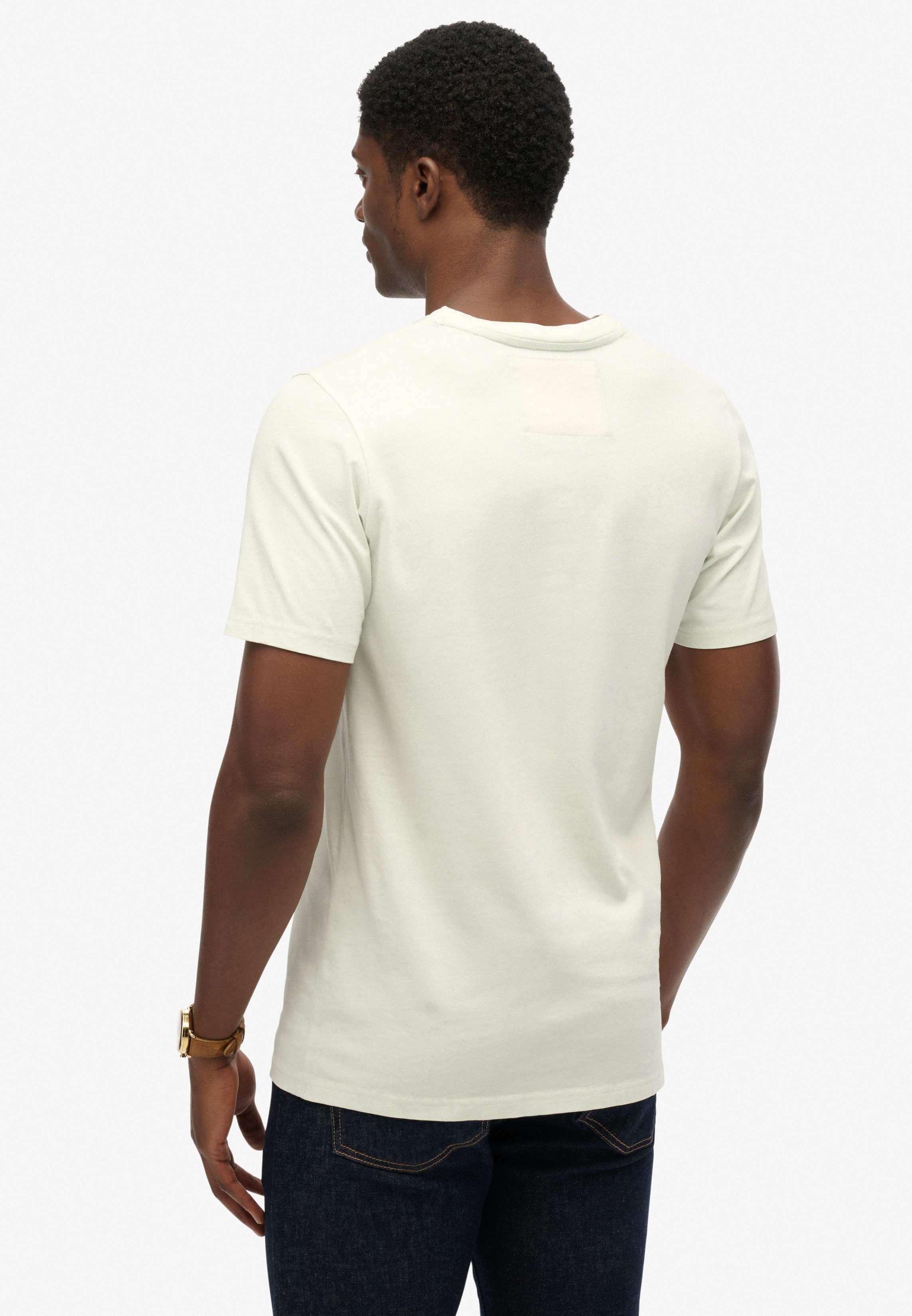 Superdry Shirt met ronde hals ATHLETIC EMBOSS RELAXED TEE