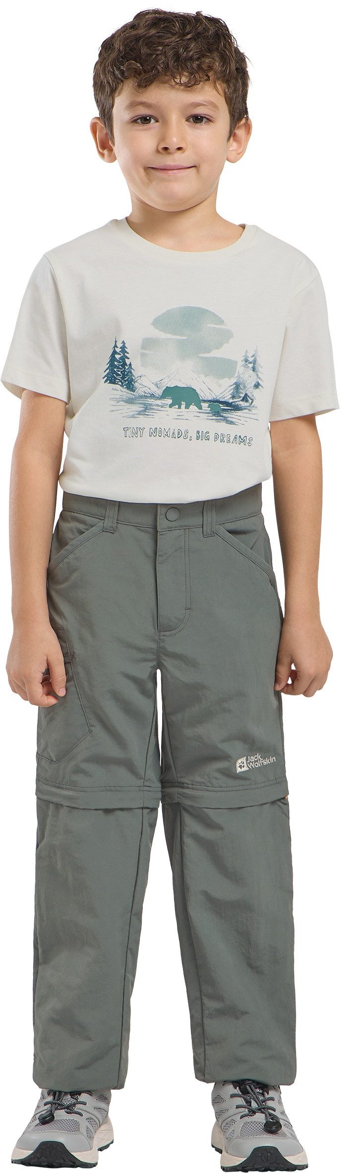 Jack Wolfskin Zip-off-broek SAFARI ZIP OFF PANTS K