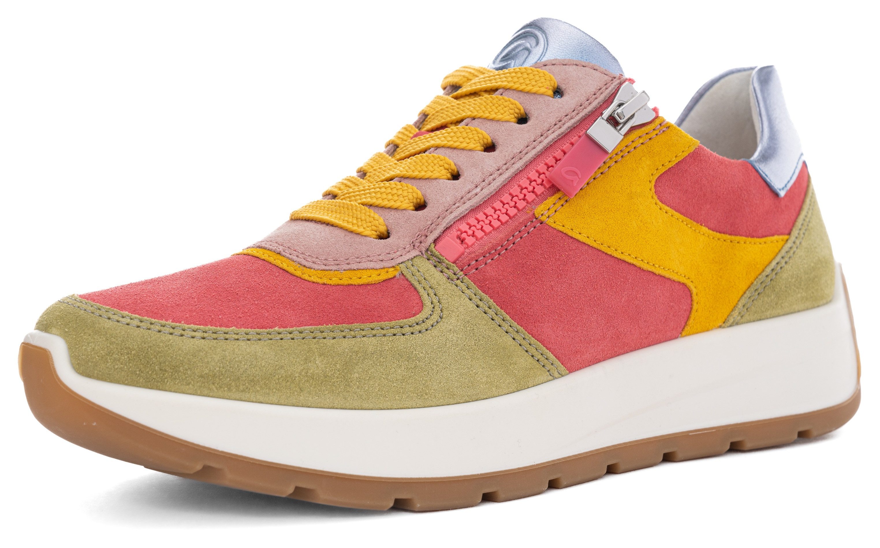 Ara Sneakers met sleehak New York , pride sneaker, veterschoen in comfortabele breedte h (= zeer breed)