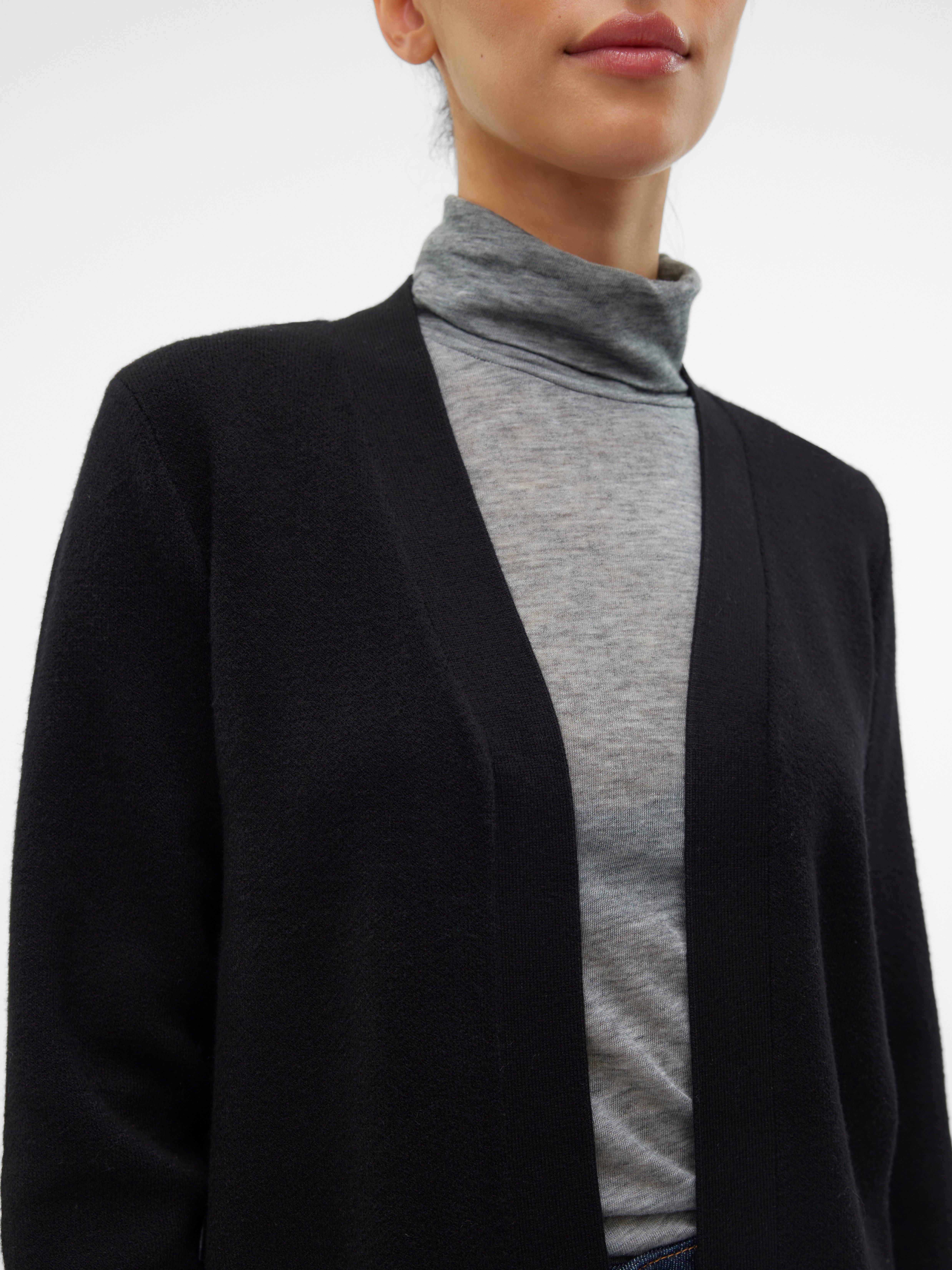 Vero Moda Vest VMNANCY LS OPEN CARDIGAN BOO