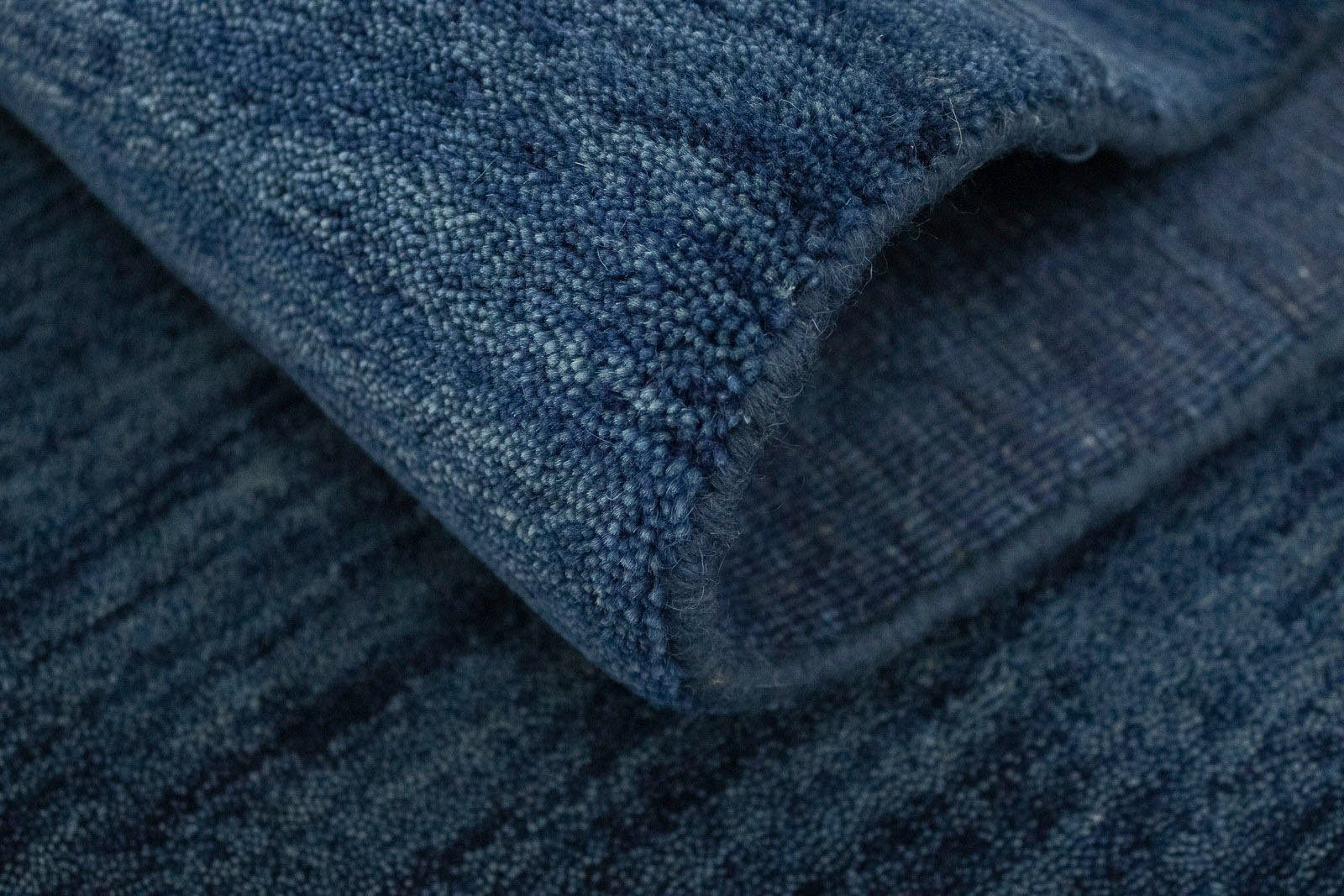 morgenland Wollen kleed Uni - Gabbeh tapijt - Softy Gabbeh look, uni kleuren, 100% wol, zeer zachte pool, woonkamer