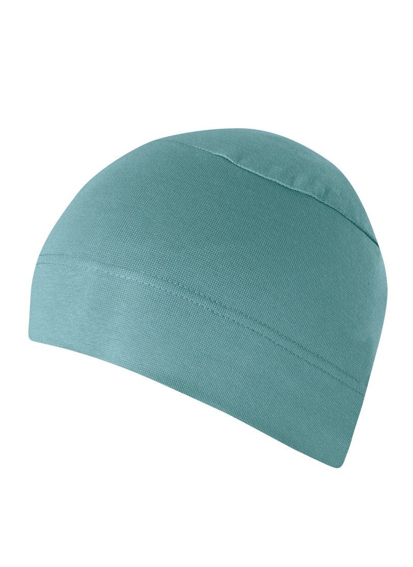 Trigema Gebreide muts TRIGEMA Soft-Cap (1 stuk) dames mutsen maat 900 groen