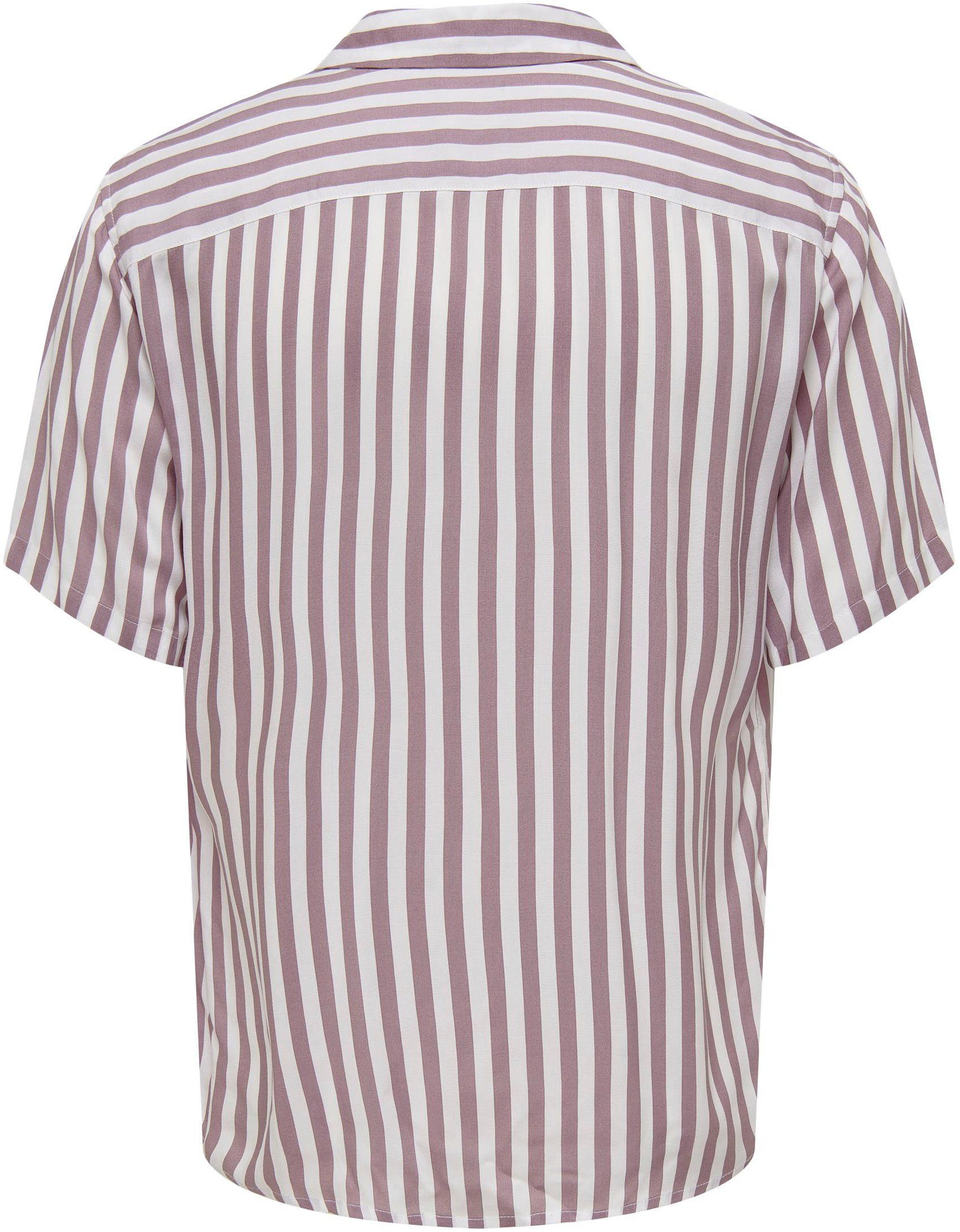 ONLY & SONS Overhemd met korte mouwen ONSWAYNE LIFE SS VISCOSE