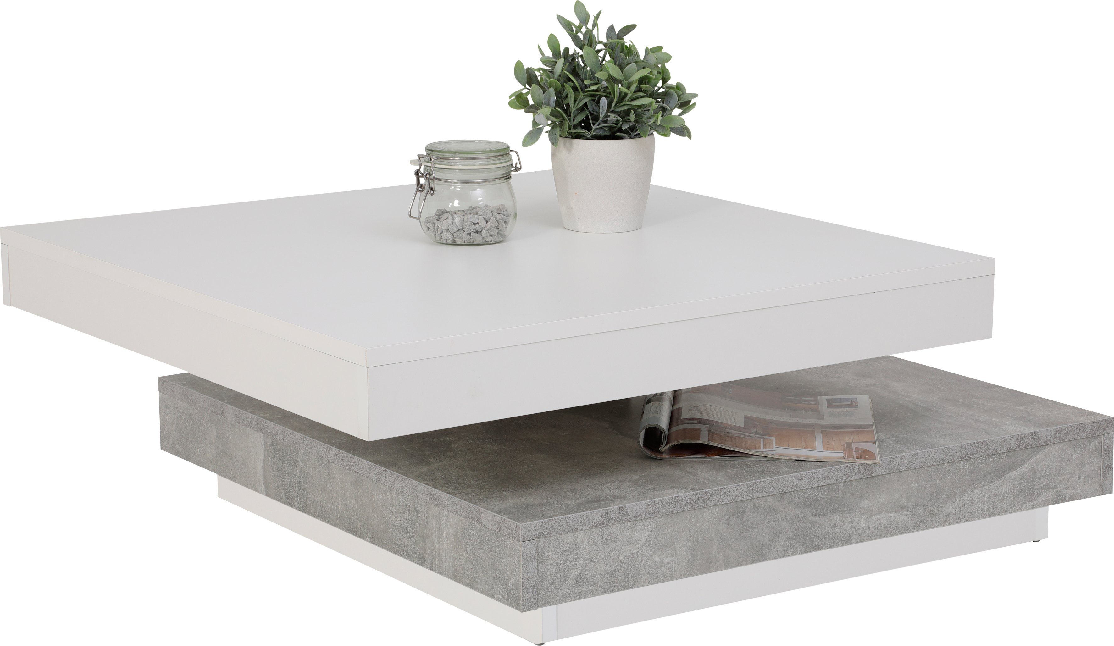 Home affaire Salontafel Ben met roterende plaat