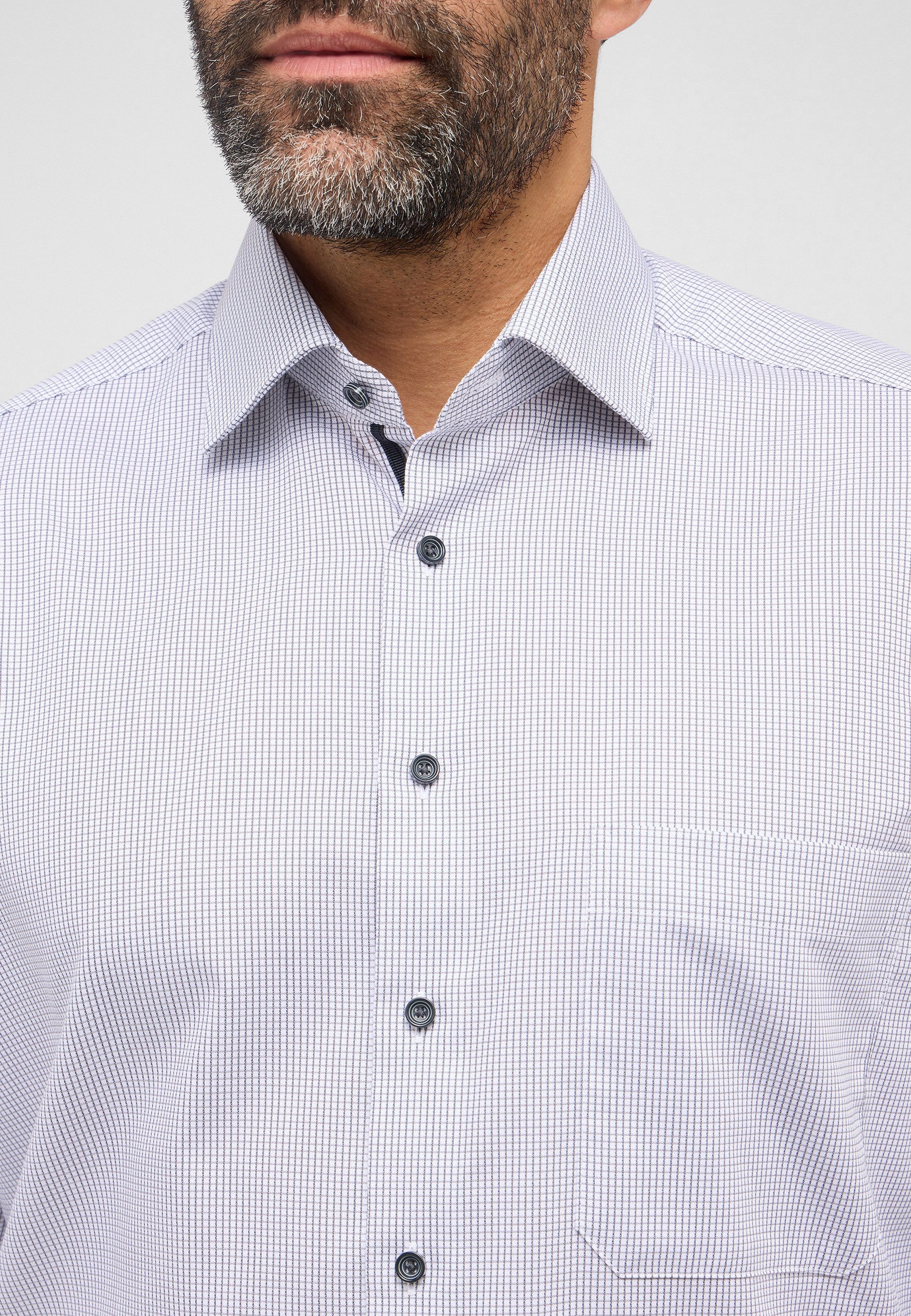 Eterna Overhemd met lange mouwen Comfort fit