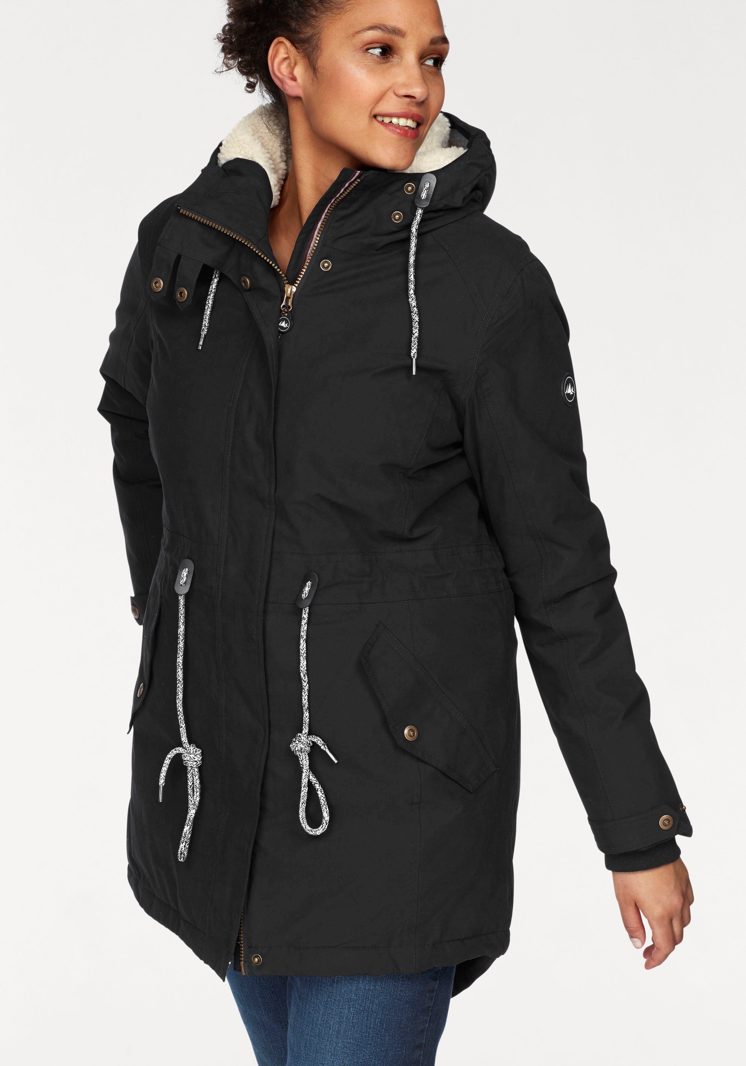 NU 20% KORTING: Polarino Functionele parka met veel mooie details