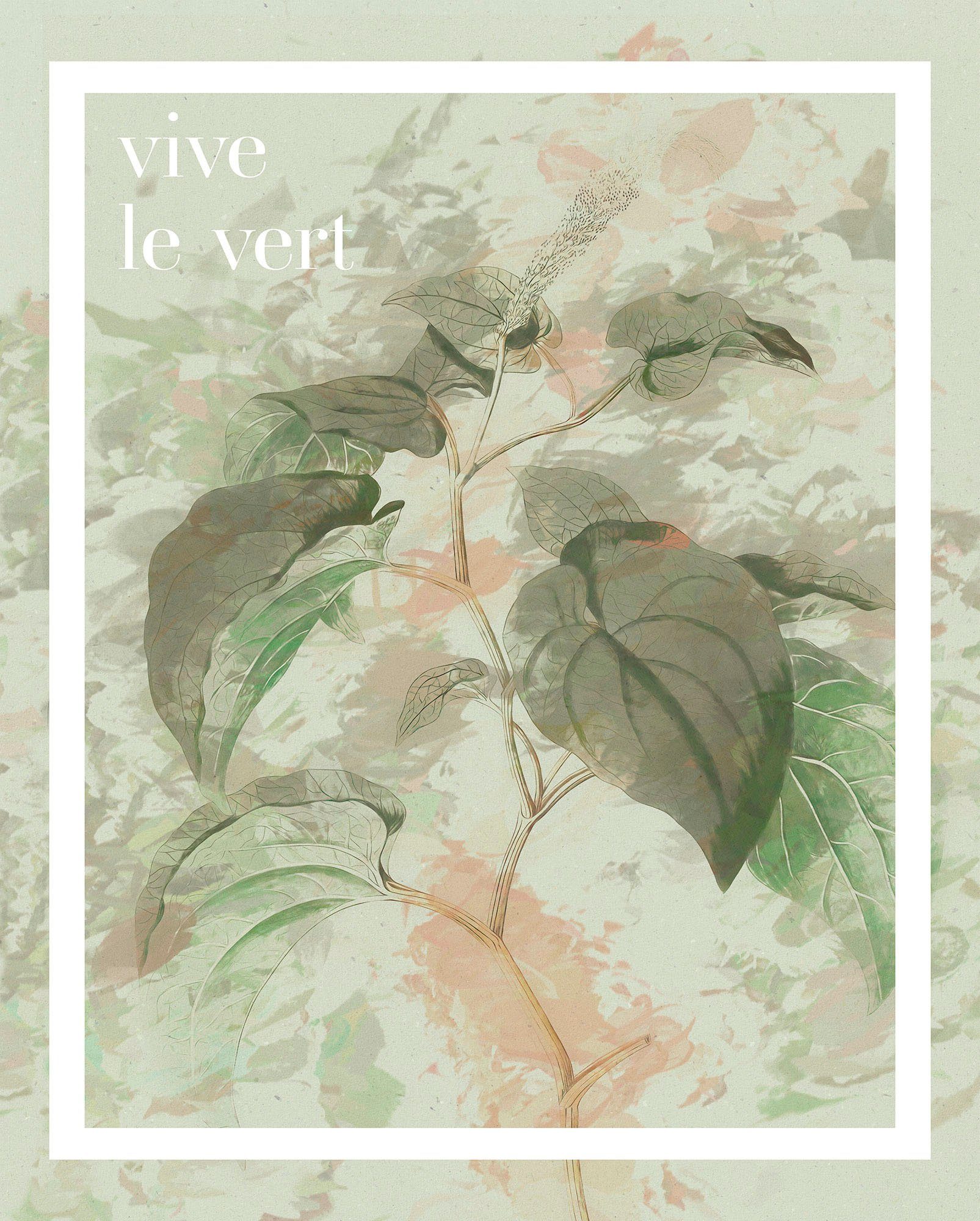 Komar Artprint Vive le vert