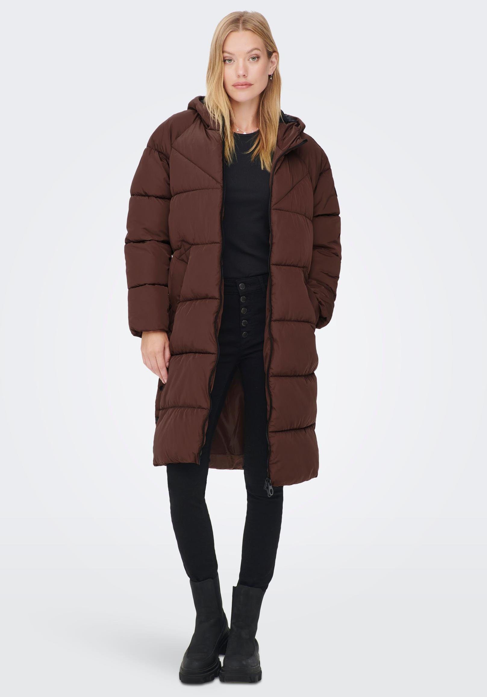 Only Gewatteerde jas ONLAMANDA LONG PUFFER COAT