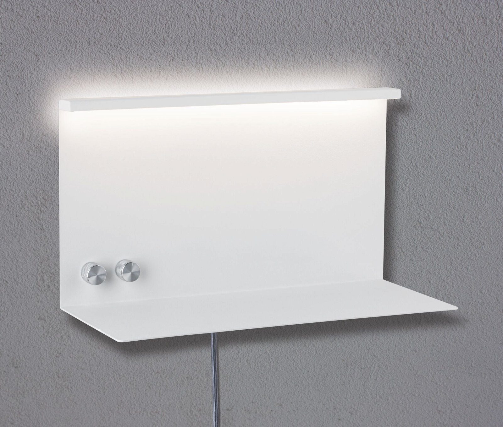 Paulmann Led-wandlamp Jarina 4,5W/1,6W USBC 230V 3000K Metaal