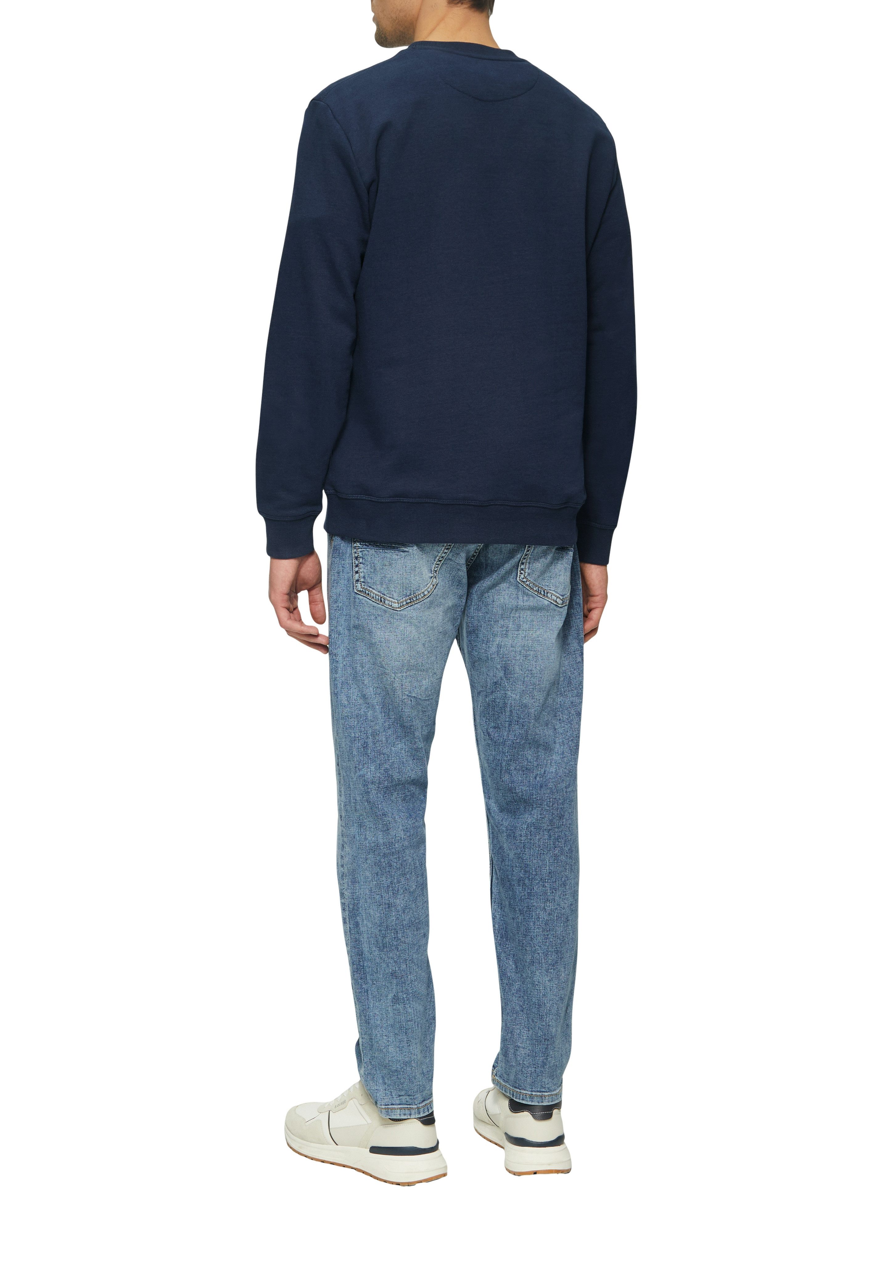 s.Oliver Sweatshirt met geborduurd logo
