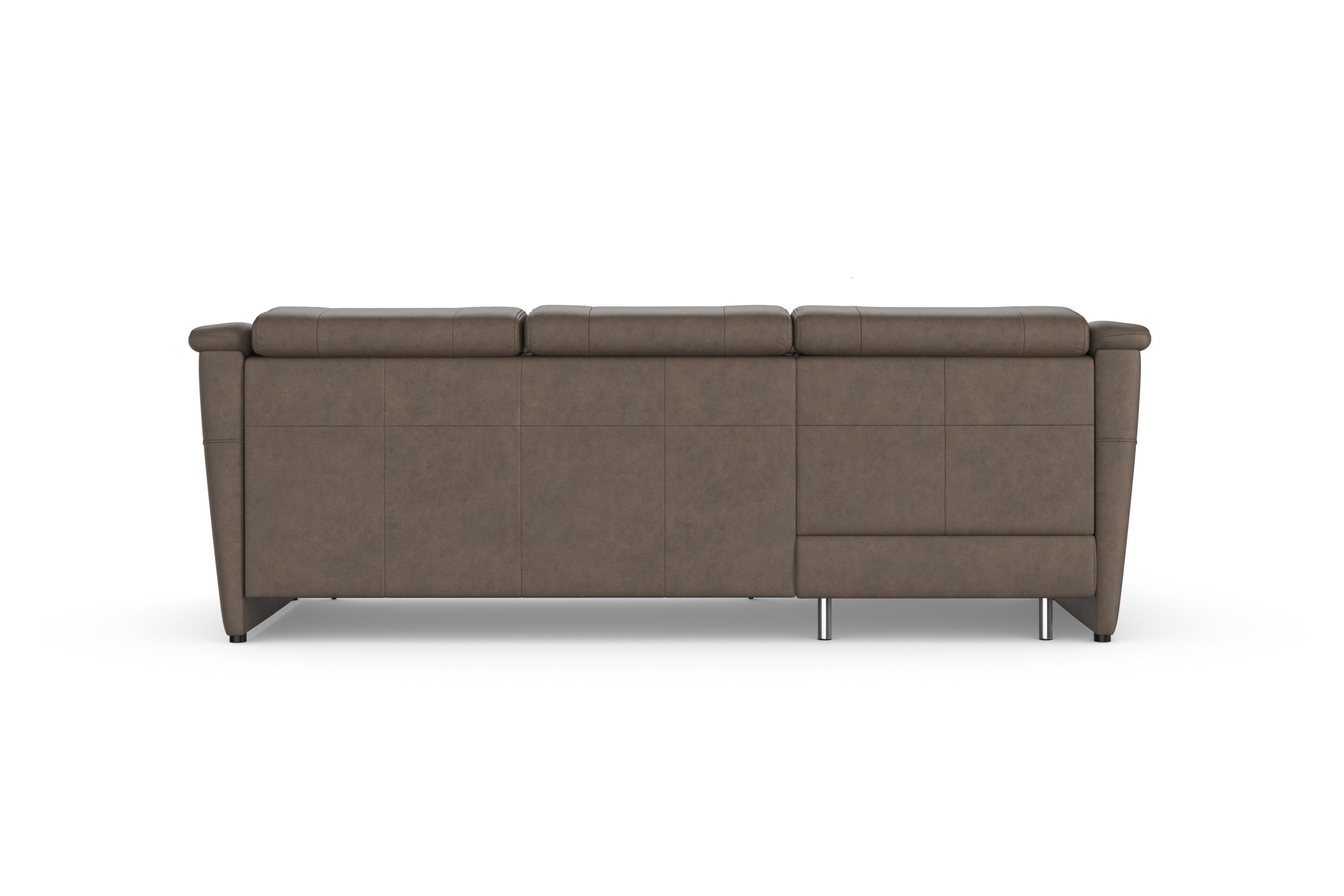 sit&more Hoekbank Freetown L-vorm met verstelbare hoofdsteun en comfortabele binnenvering
