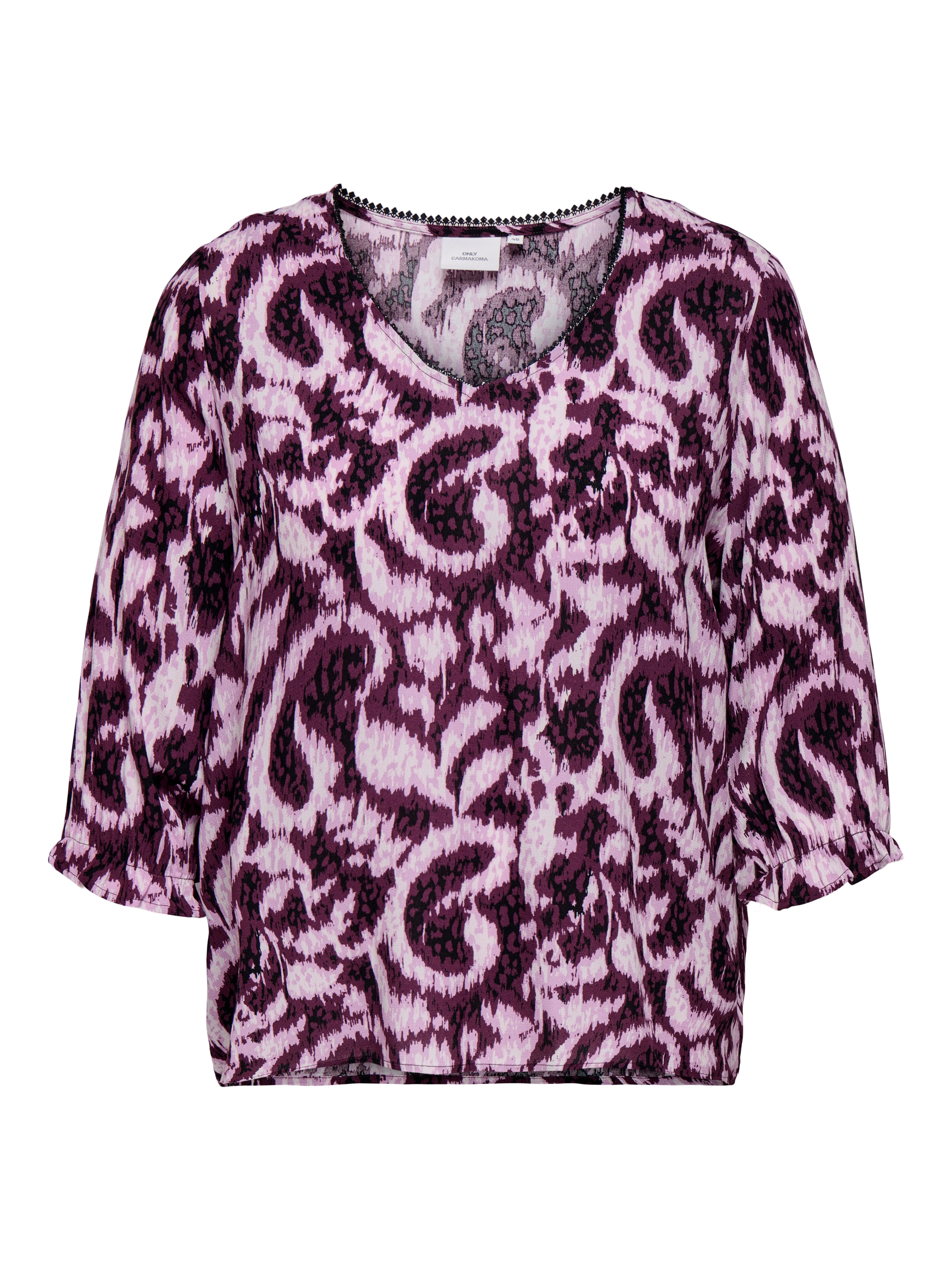ONLY CARMAKOMA Shirtblouse CARTYLA LIFE 3/4 BLOUSE AOP