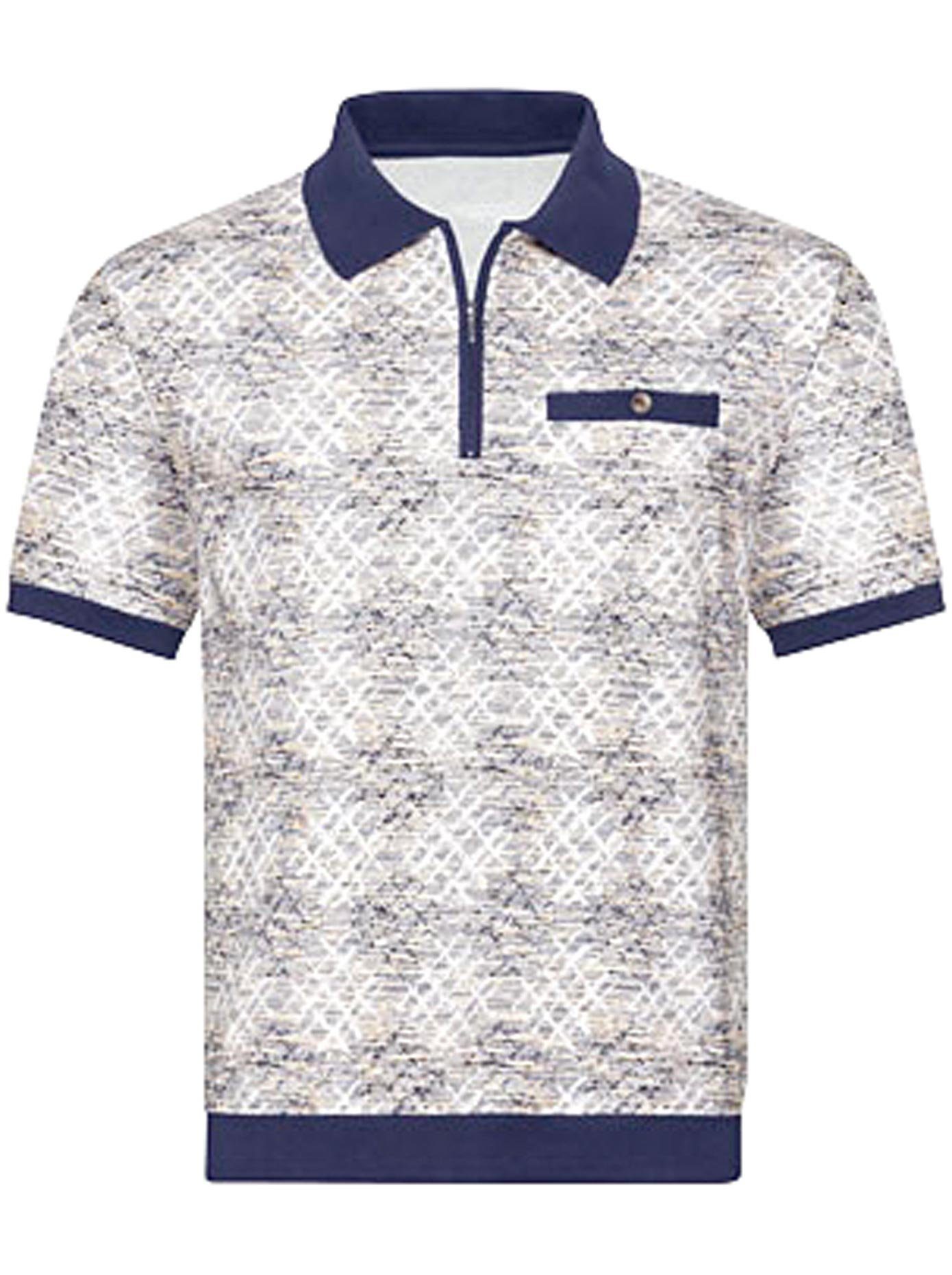 Marco Donati Poloshirt met korte mouwen (1-delig)