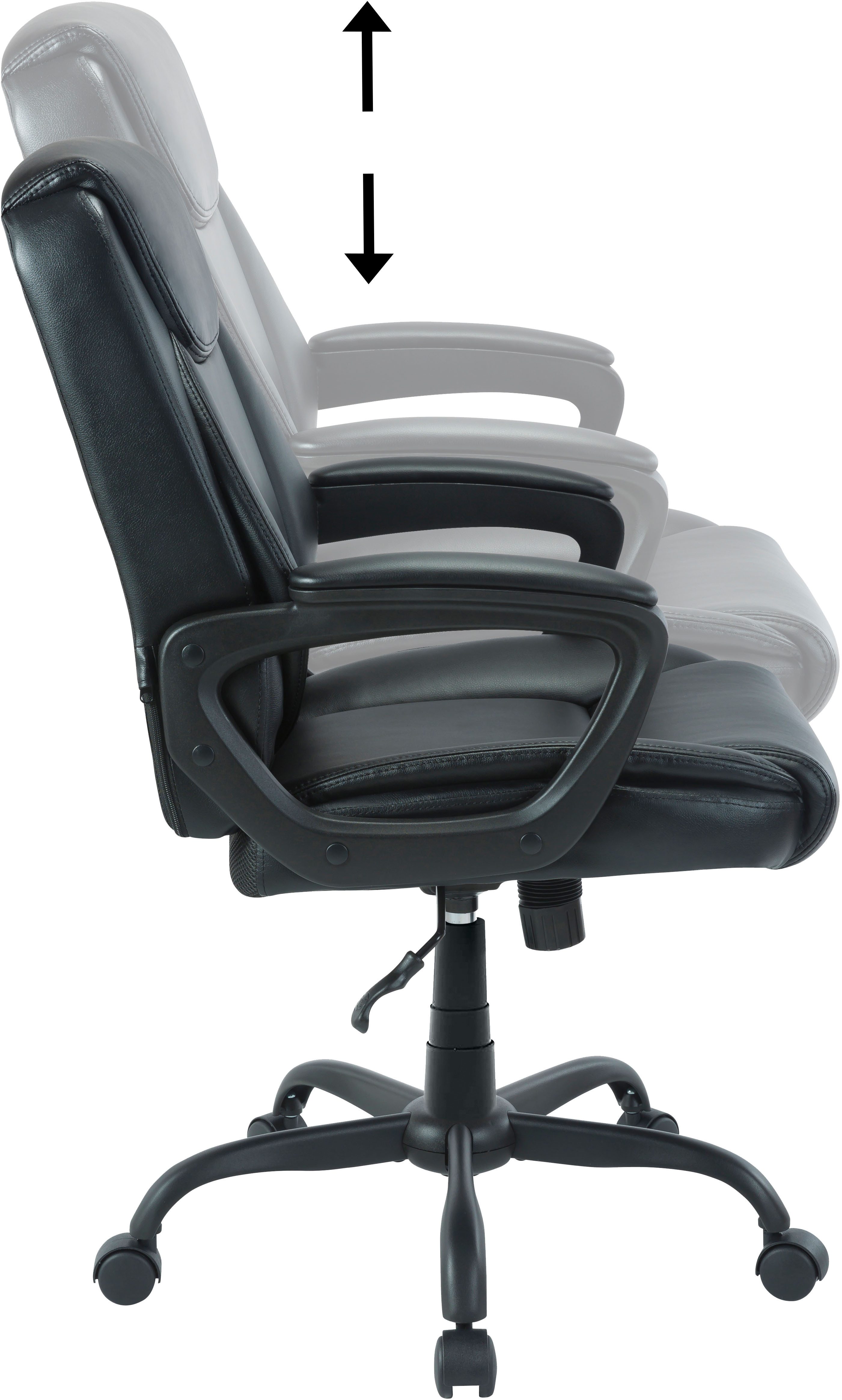 INOSIGN Bureaustoel DARKLEY Bureaustoel, comfortabele bekleding, kantelfunctie