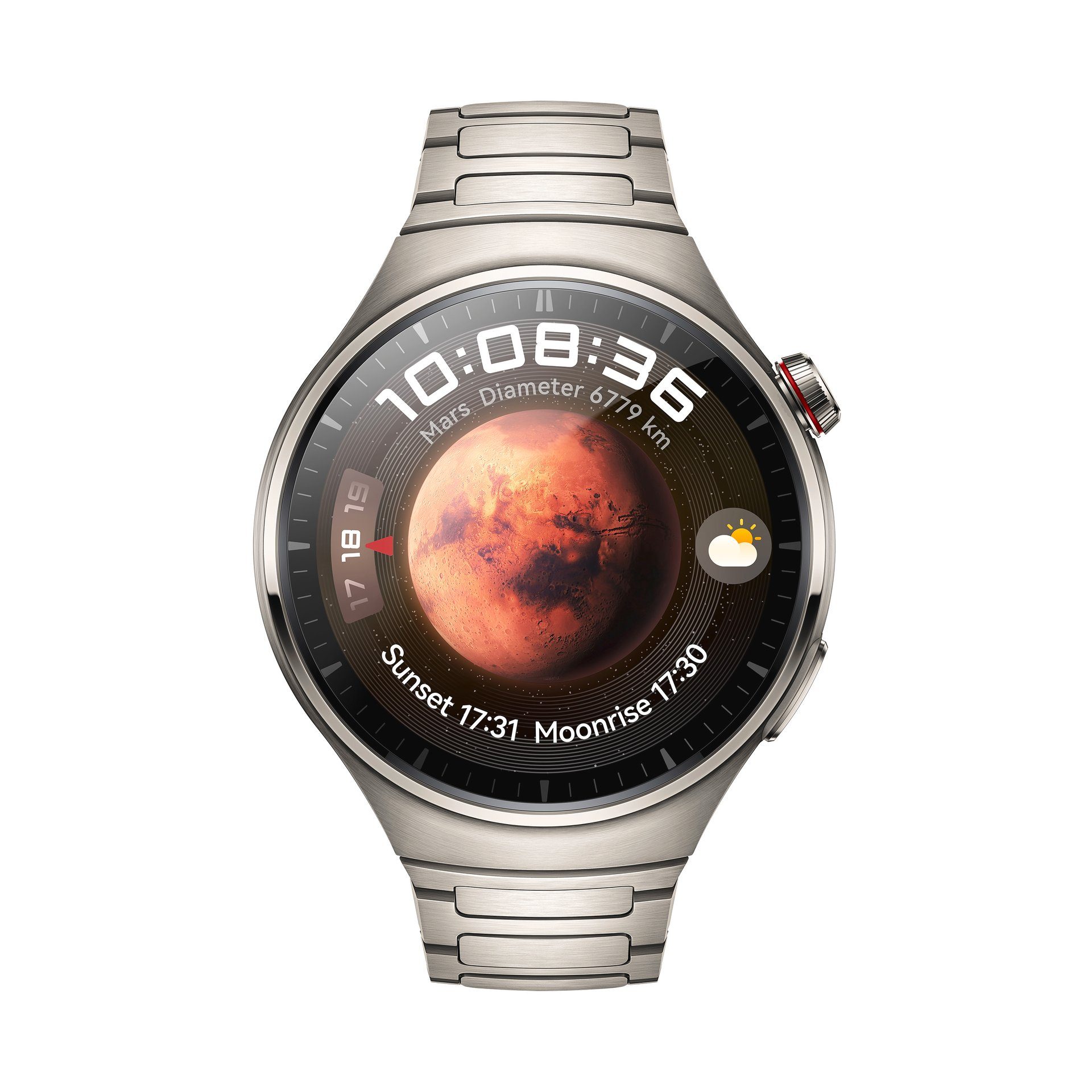 Huawei Smartwatch Watch 4 Pro, 3,8 cm (1,5 inch) AMOLED-Display esim en lte, spo2, valdetectie, one touch health
