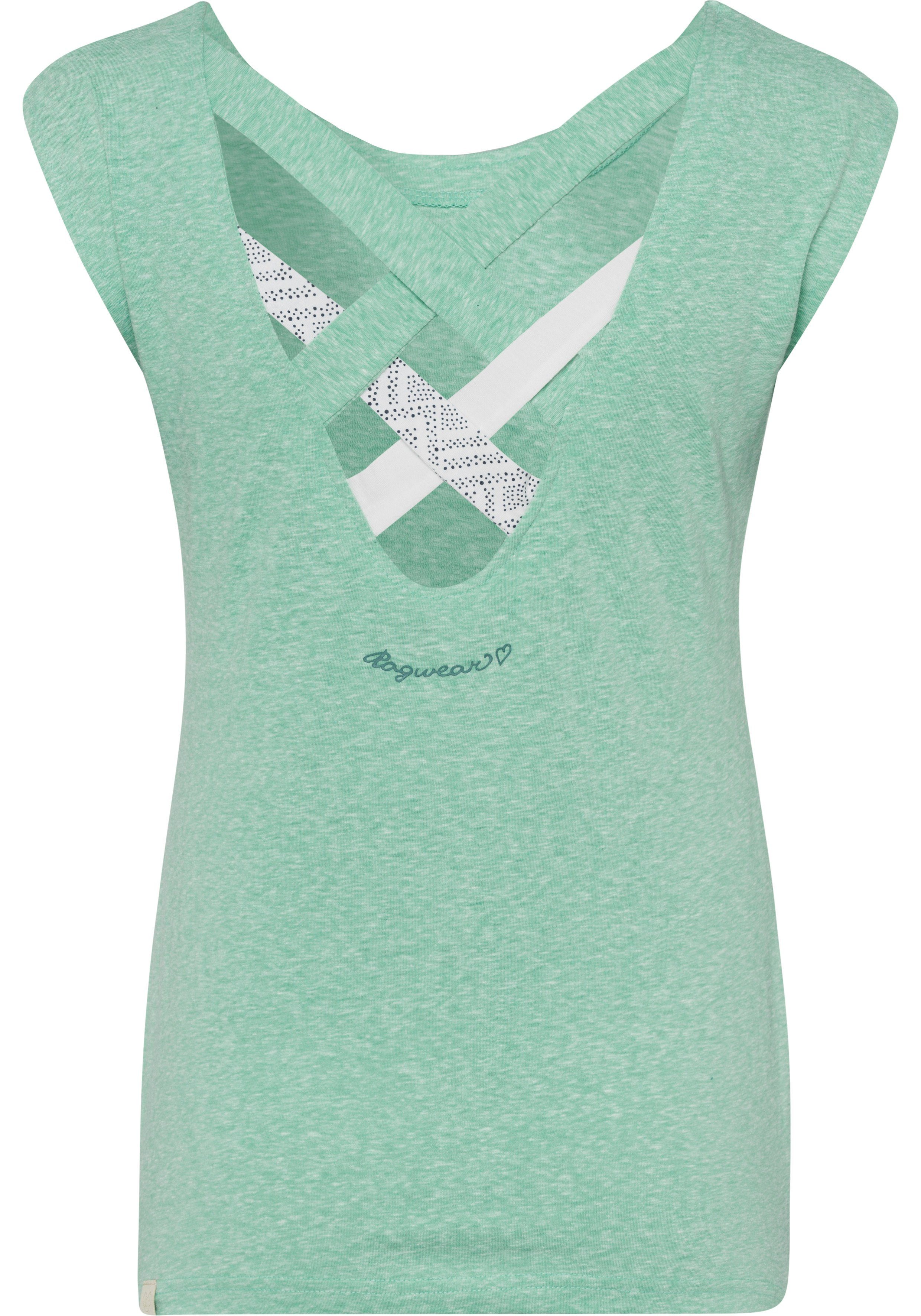 Ragwear T-shirt SOFIA O met bijzondere ruglijn