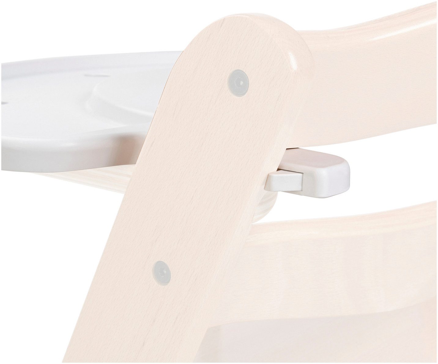 Hauck Kinderstoeltafeltje Alpha Play Tray, White van gerecycled materiaal