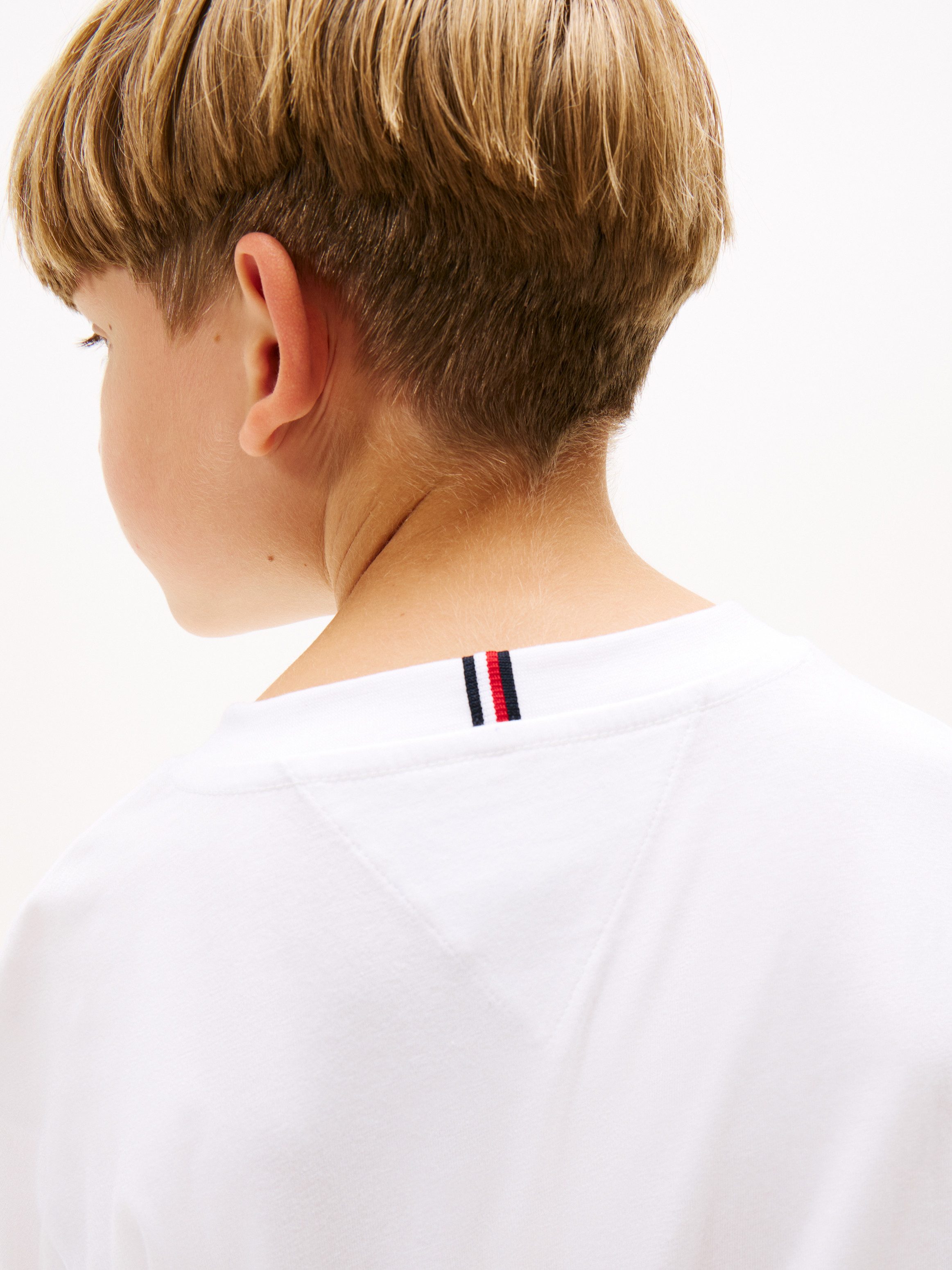 Tommy Hilfiger Shirt met lange mouwen ESSENTIAL T-SHIRT LS voor kinderen tot 16 jaar, merklogo